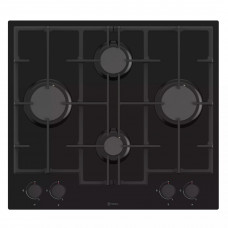 Газовая поверхность на стекле PERFELLI PERLA G60C NERO Газовая поверхность на стекле PERFELLI PERLA G60C NERO