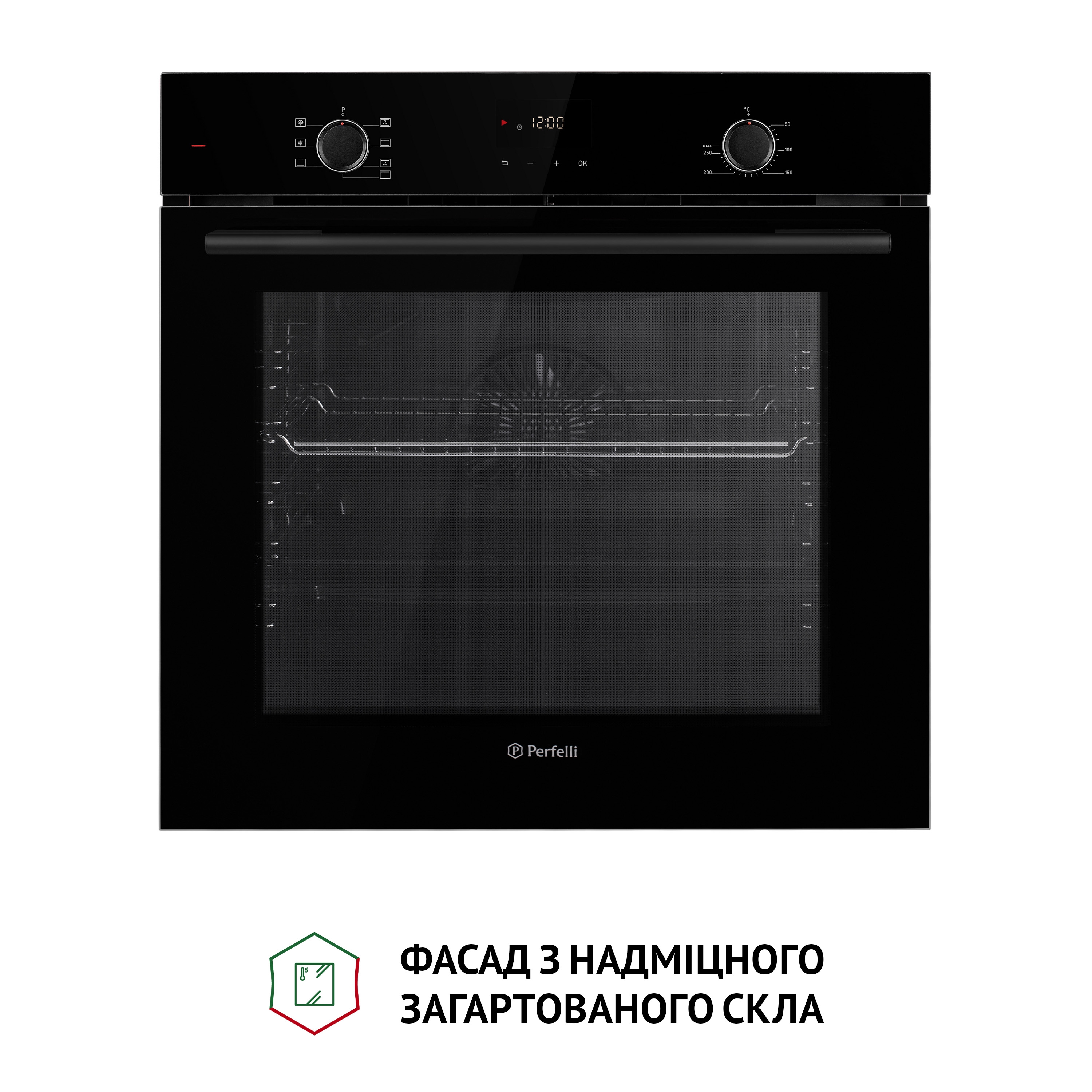 Духовой шкаф электрический Perfelli PERLA 6D7 NERO - зображення 3