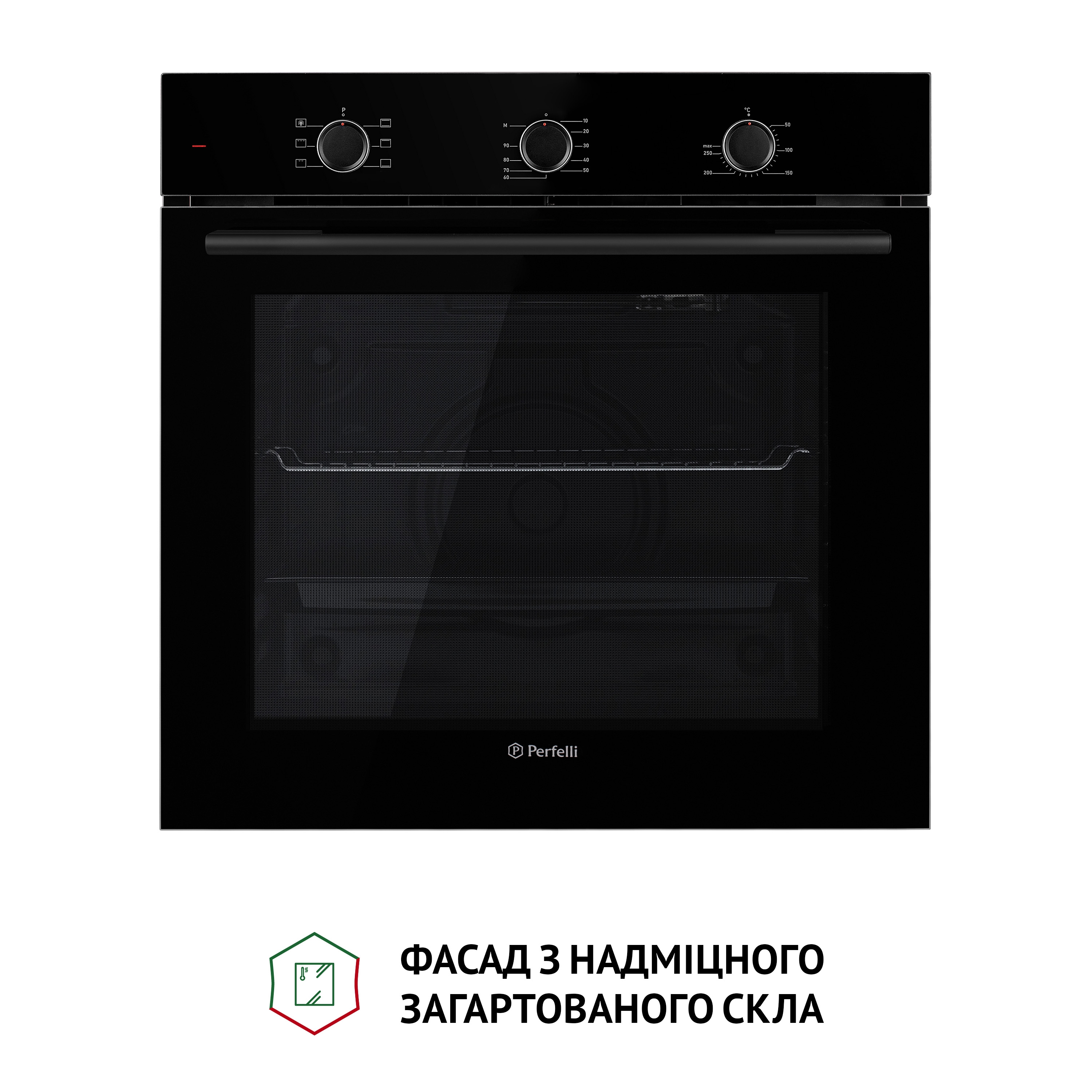 Perfelli 5905563501245 - зображення 3 Духовой шкаф электрический Perfelli PERLA 6M6 NERO - зображення 3