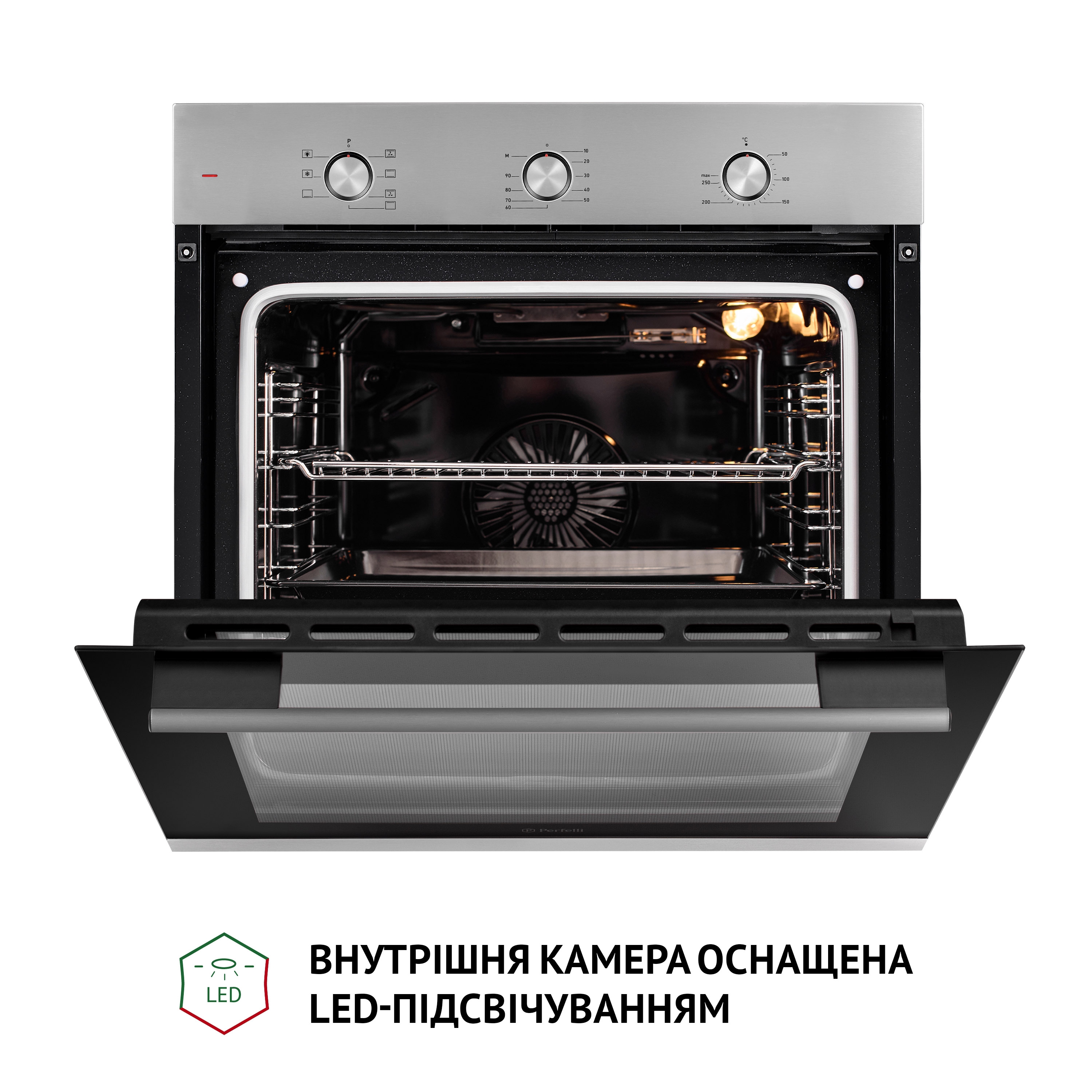 Духовой шкаф электрический Perfelli PERLA 6M7 INOX - зображення 9
