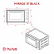 Електрична піч Perfelli MIRAGE 37 BLACK - зображення 22