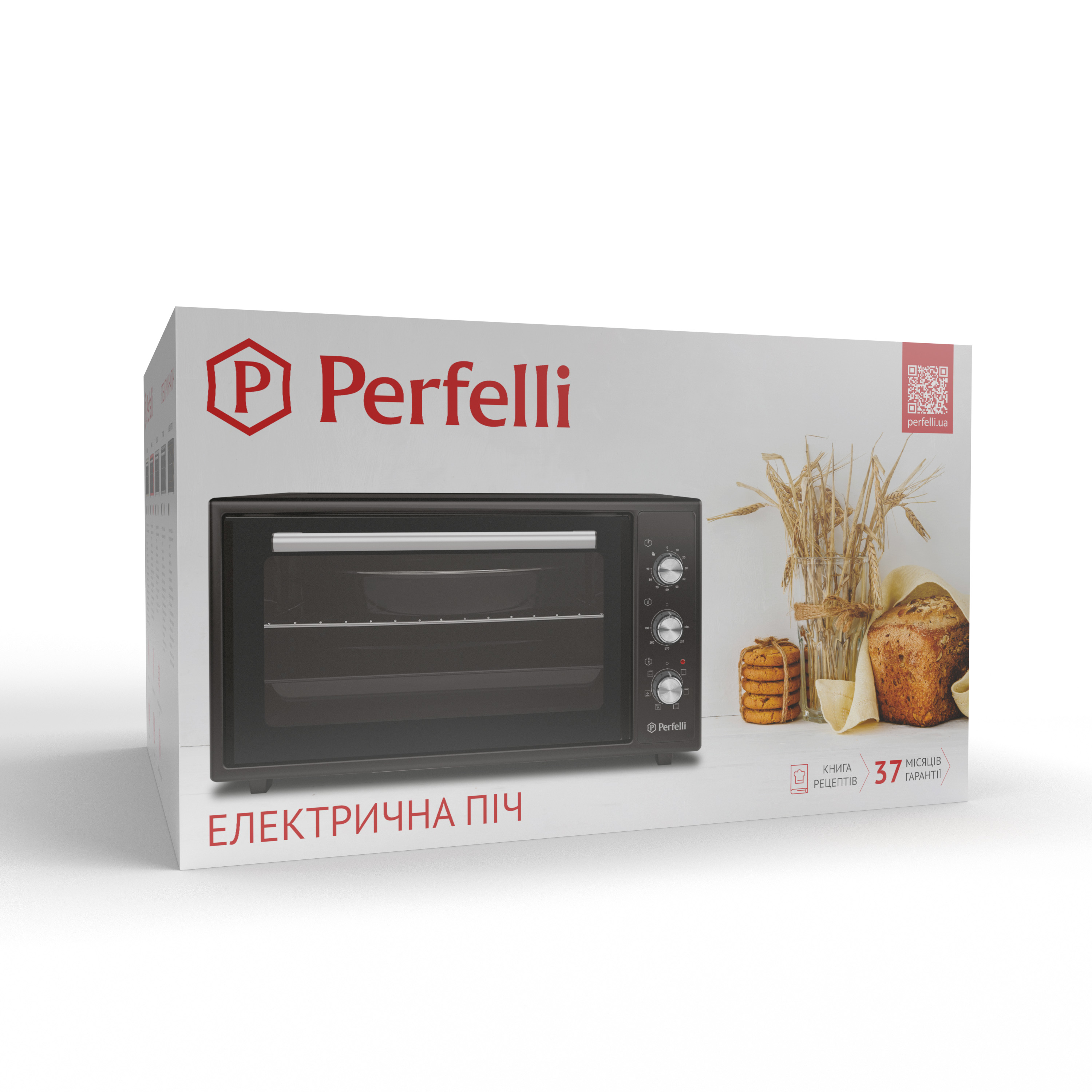 Електрична піч Perfelli TRIMO 37 GREY - зображення 19