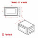 Perfelli 5905563500156 - зображення 21 Электрическая печь Perfelli TRIMO 37 WHITE - зображення 21