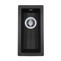 Мийка кухонна гранітна Perfelli ESTO PGE 10-22 BLACK Мийка кухонна гранітна Perfelli ESTO PGE 10-22 BLACK