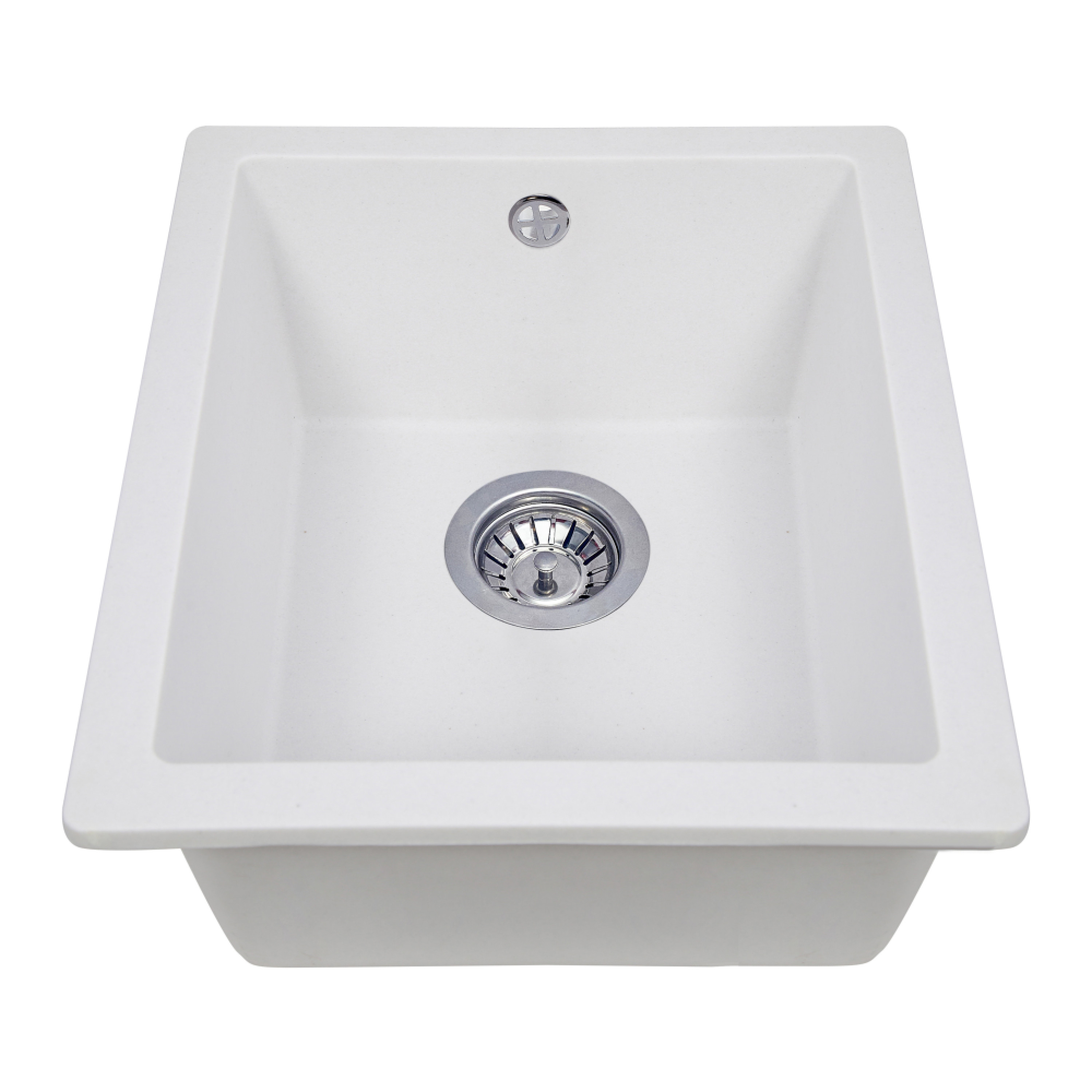 Perfelli 5902767151412 - зображення 2 Мийка кухонна гранітна Perfelli ESTO PGE 10-38 WHITE - зображення 2