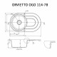 Мойка гранитная кухонная Perfelli ORVIETTO OGO 114-78 LIGHT BEIGE - зображення 5