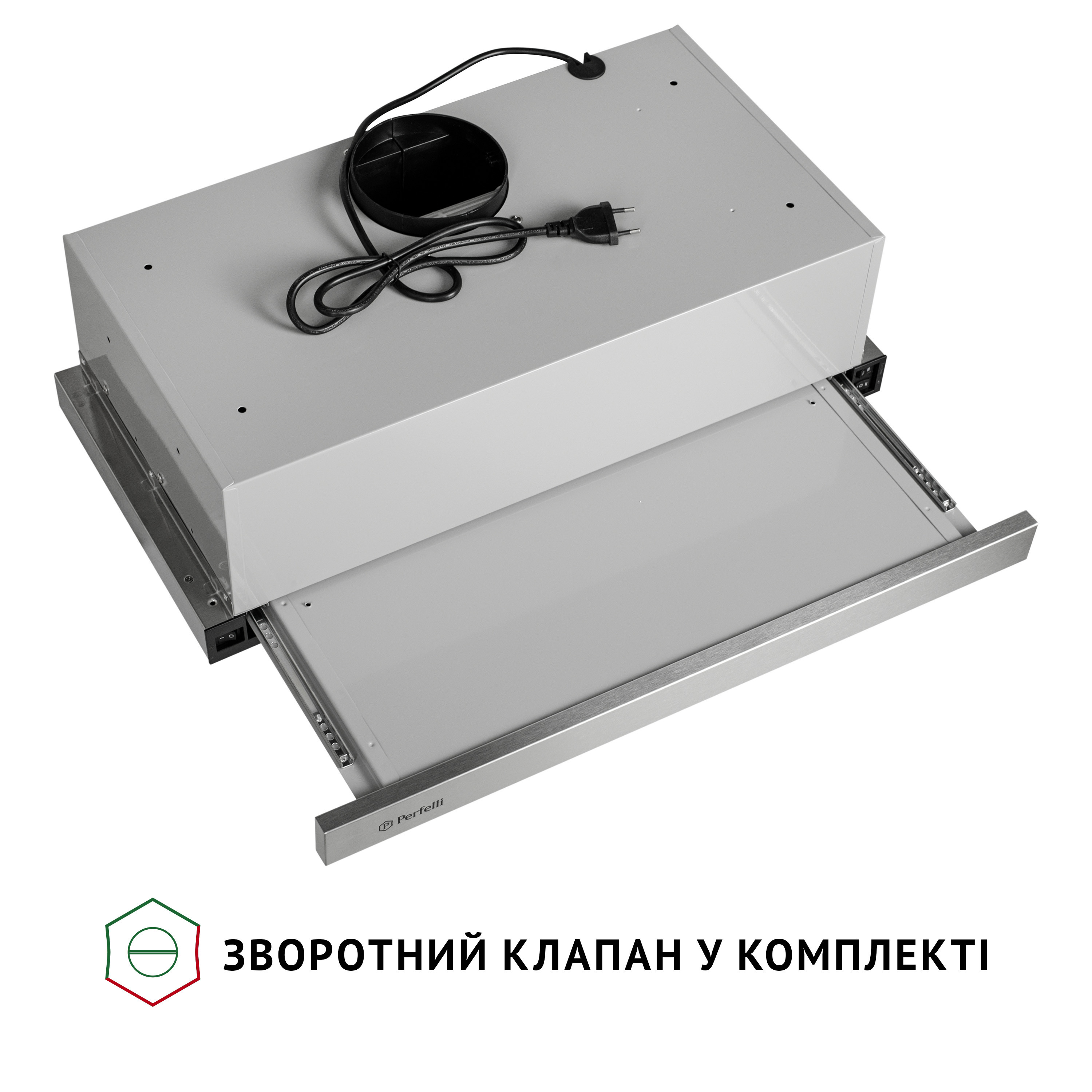 Витяжка телескопічна PERFELLI ISEO 6IMF INOX - зображення 10