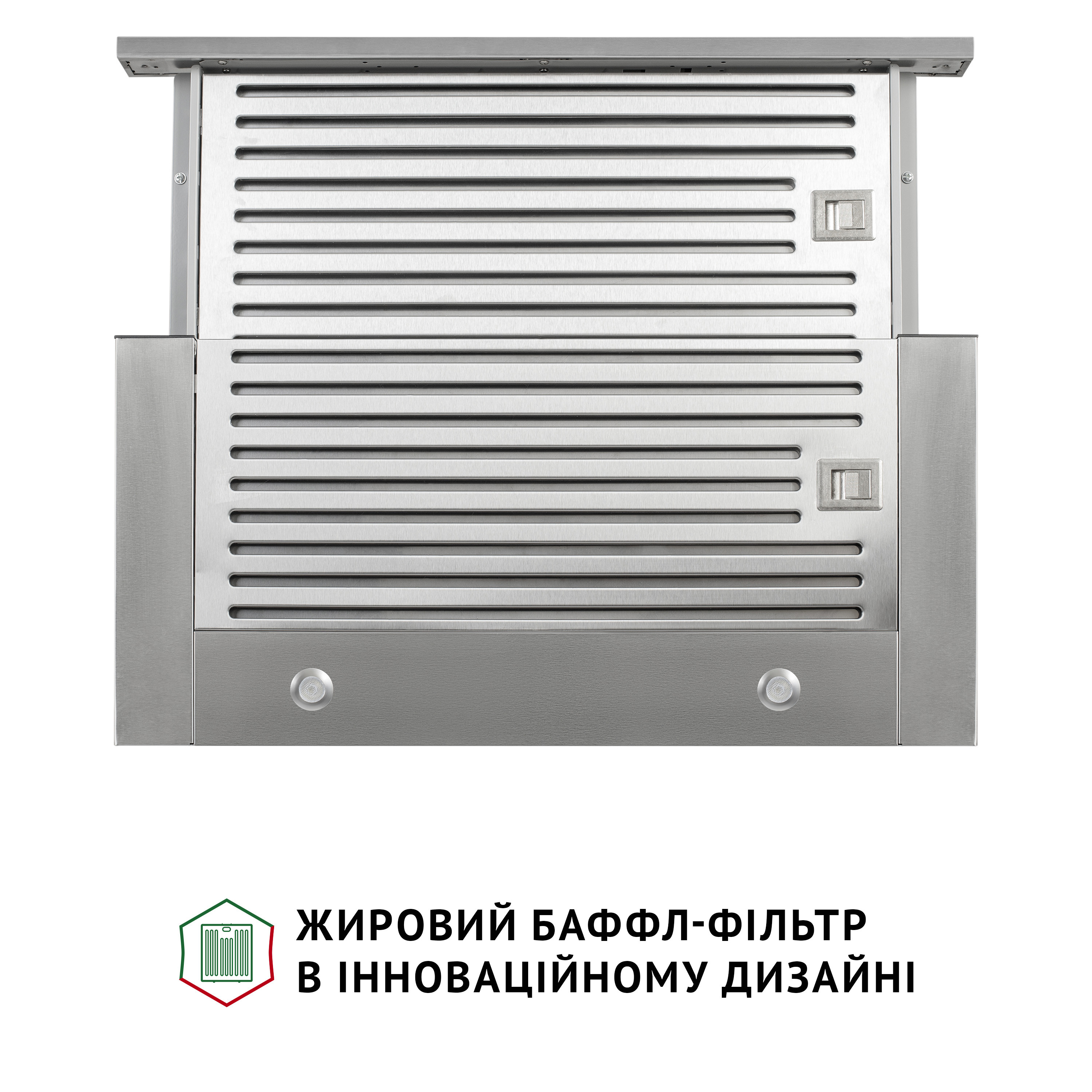 Витяжка телескопічна PERFELLI ISEO 6IMF INOX - зображення 6