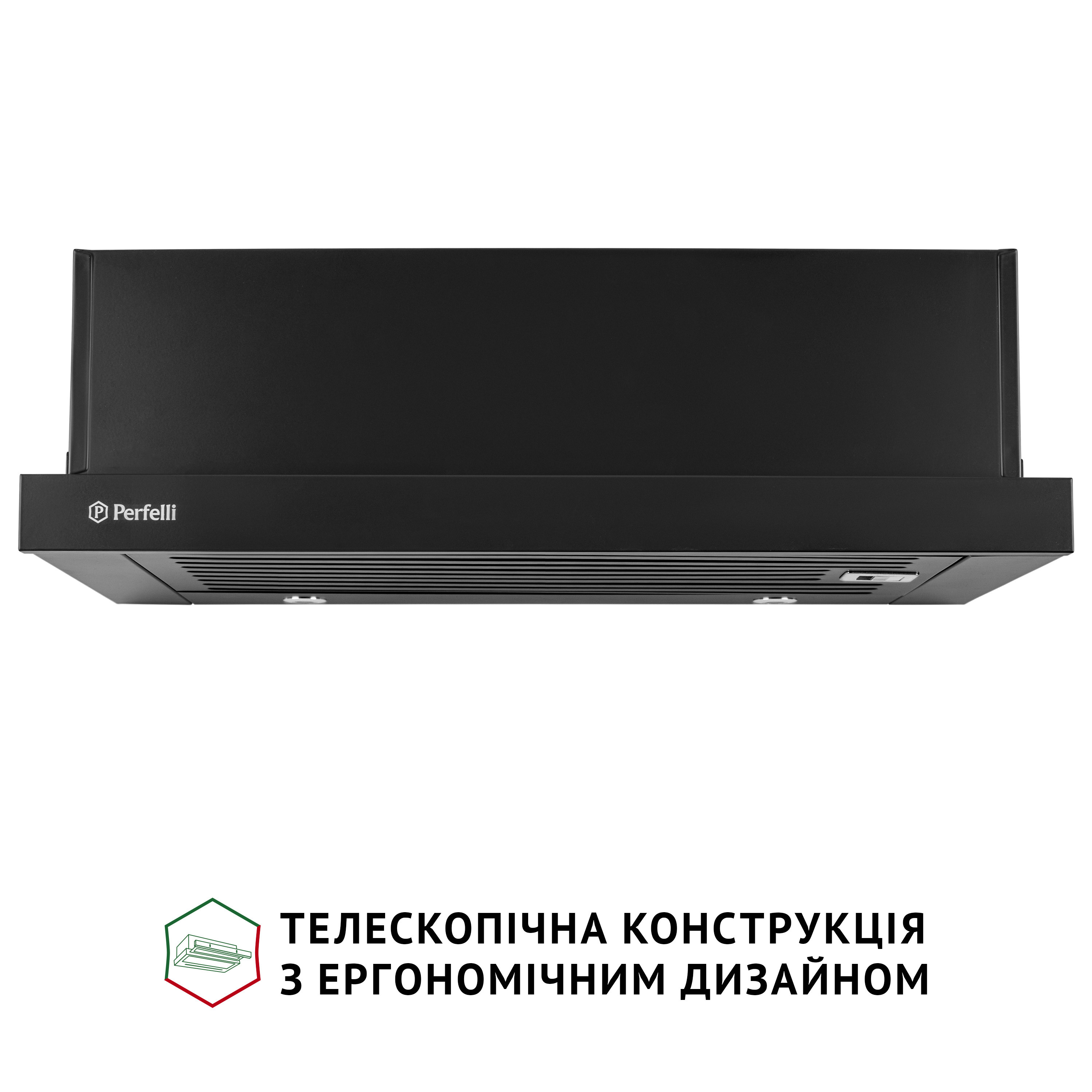 Вытяжка телескопическая PERFELLI ISEO 6IMF NERO - зображення 2