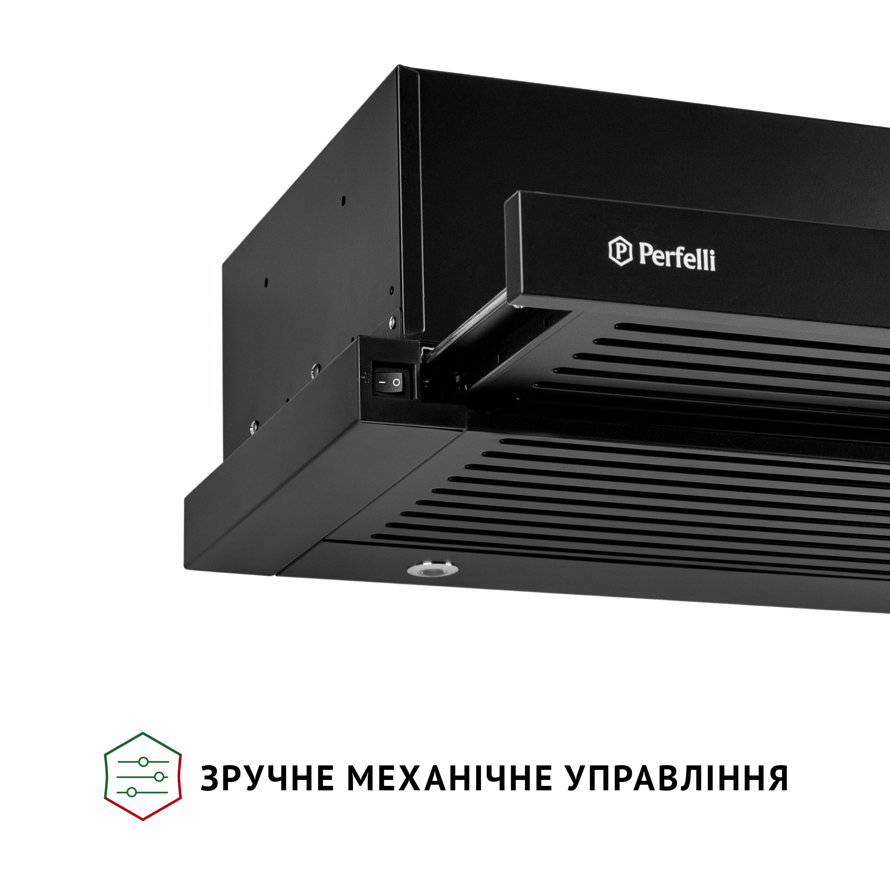 Вытяжка телескопическая PERFELLI ISEO 6IMF NERO - зображення 8