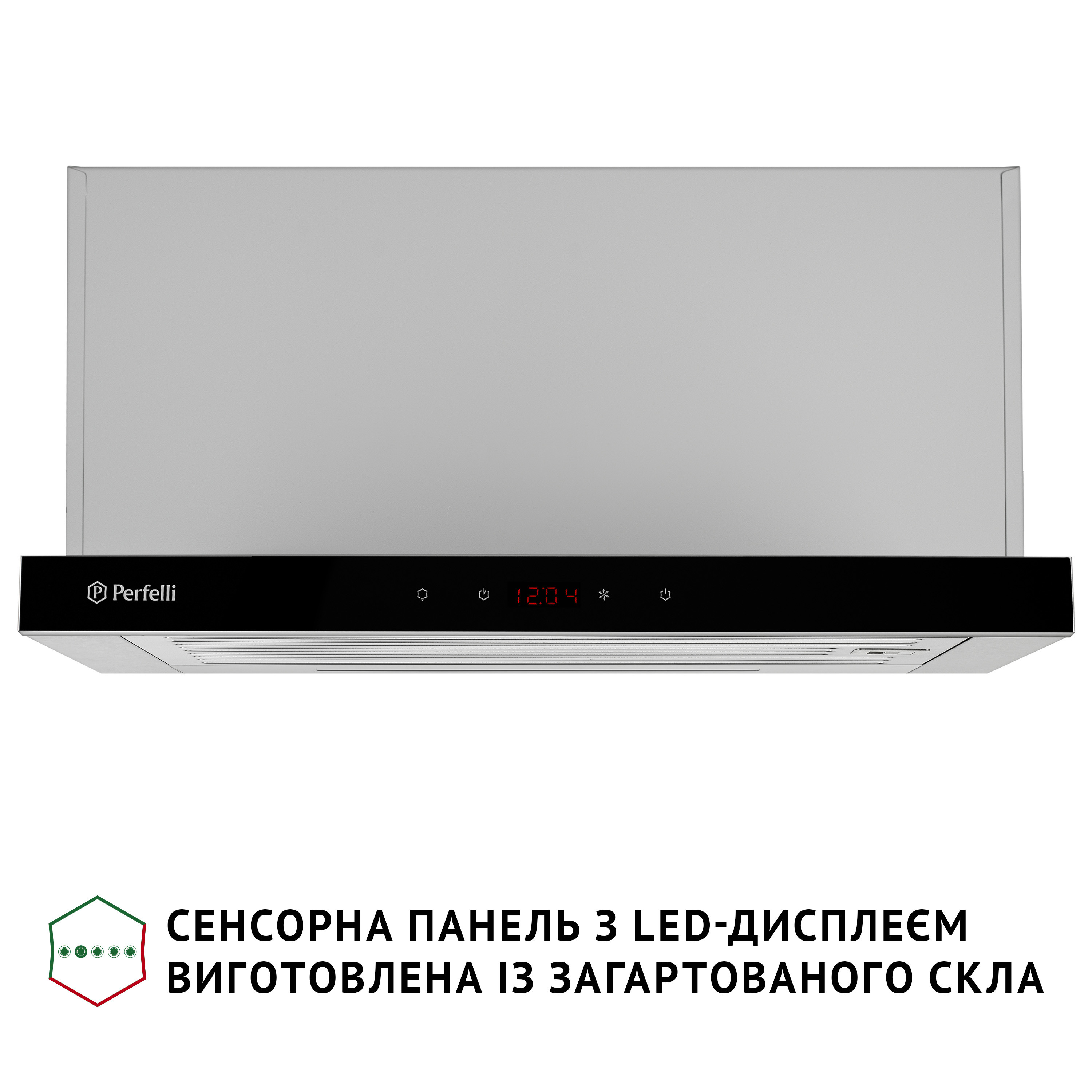 Витяжка телескопічна PERFELLI ISEO 6PSF INOX - зображення 2
