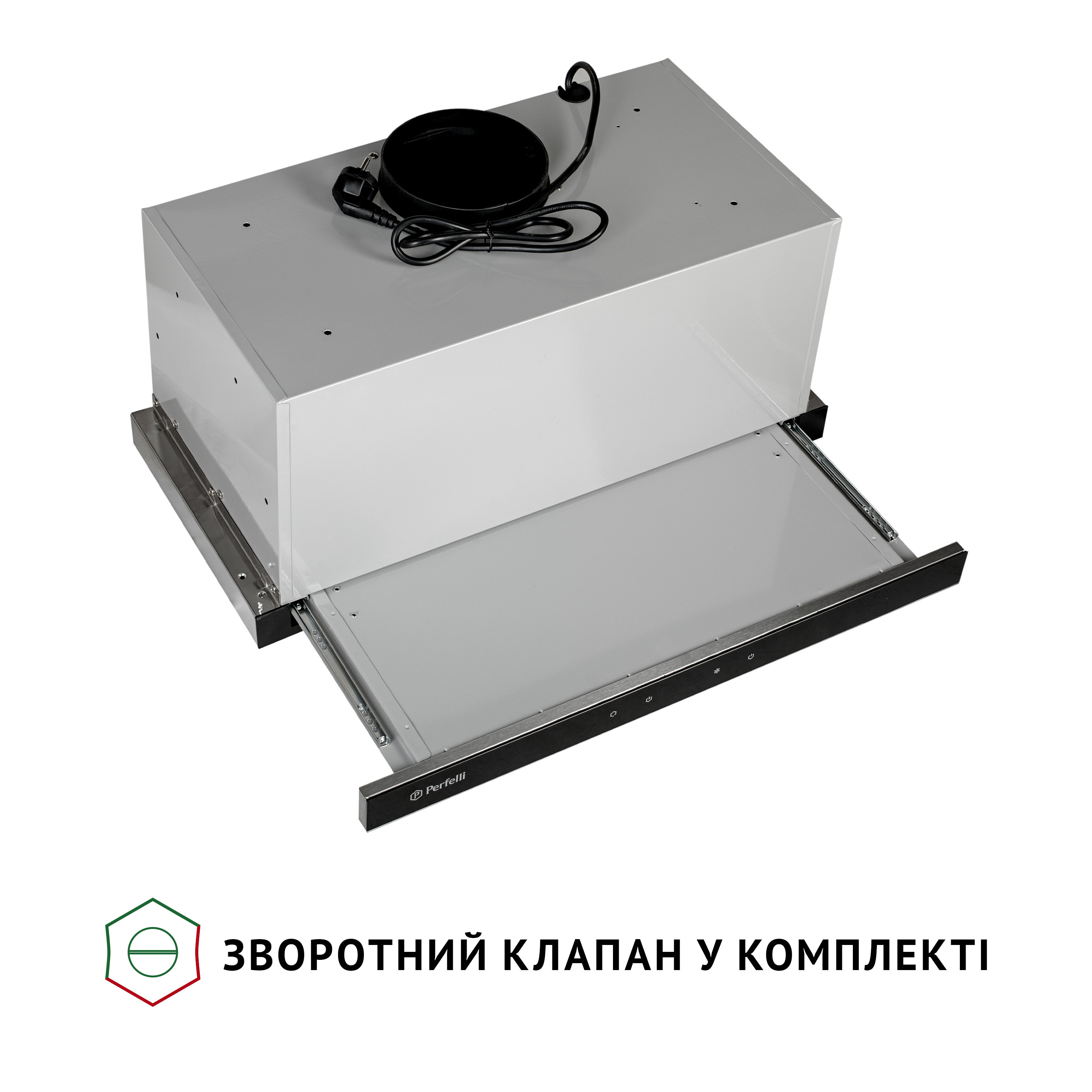Витяжка телескопічна PERFELLI ISEO 6PSF INOX - зображення 9