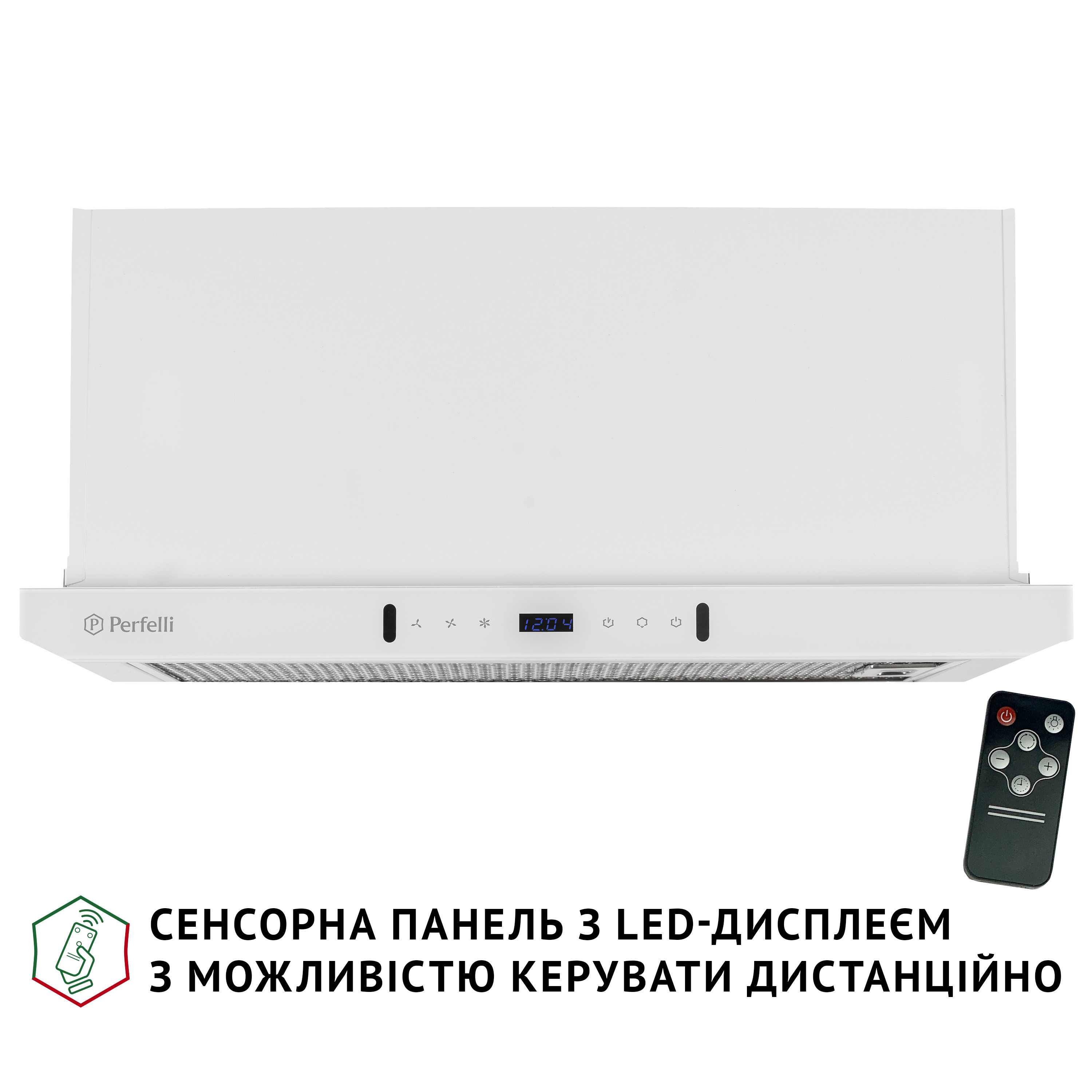 Perfelli 5905563501054 - зображення 12 Витяжка телескопічна PERFELLI ISEO 6PWX BIANCO - зображення 12