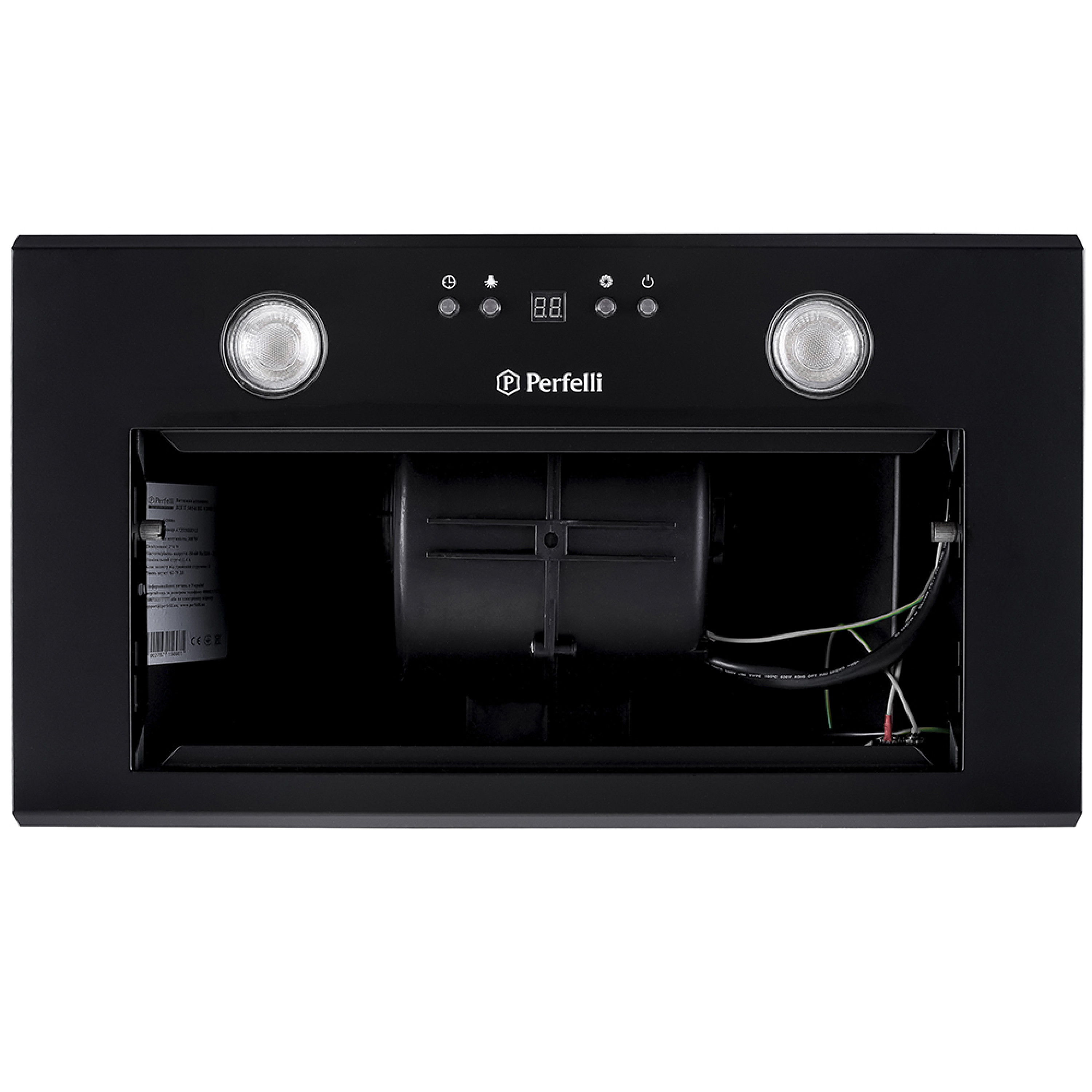 Витяжка повновбудована Perfelli BIET 5854 BL 1200 LED - зображення 8