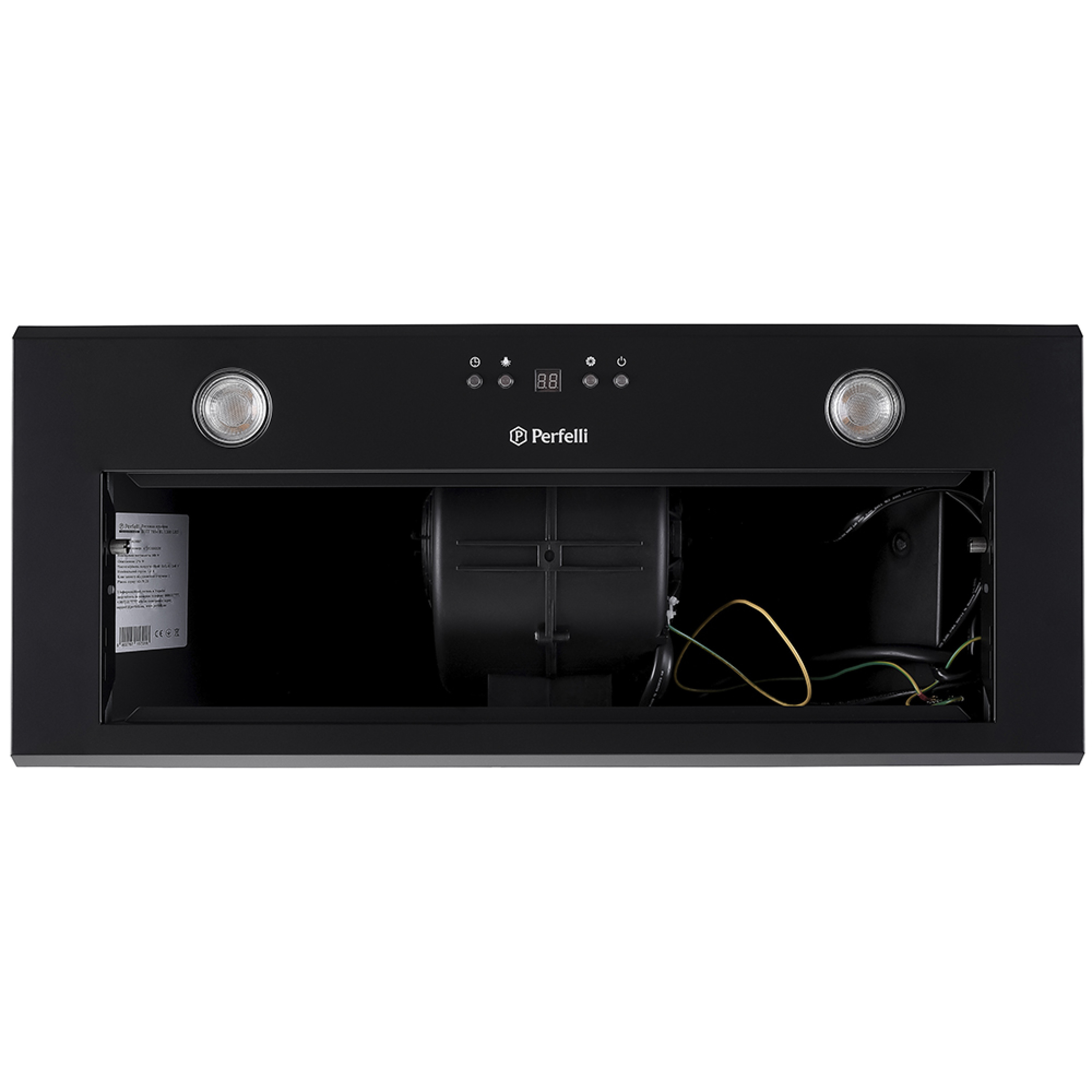 Витяжка повновбудована Perfelli BIET 7854 BL 1200 LED - зображення 8