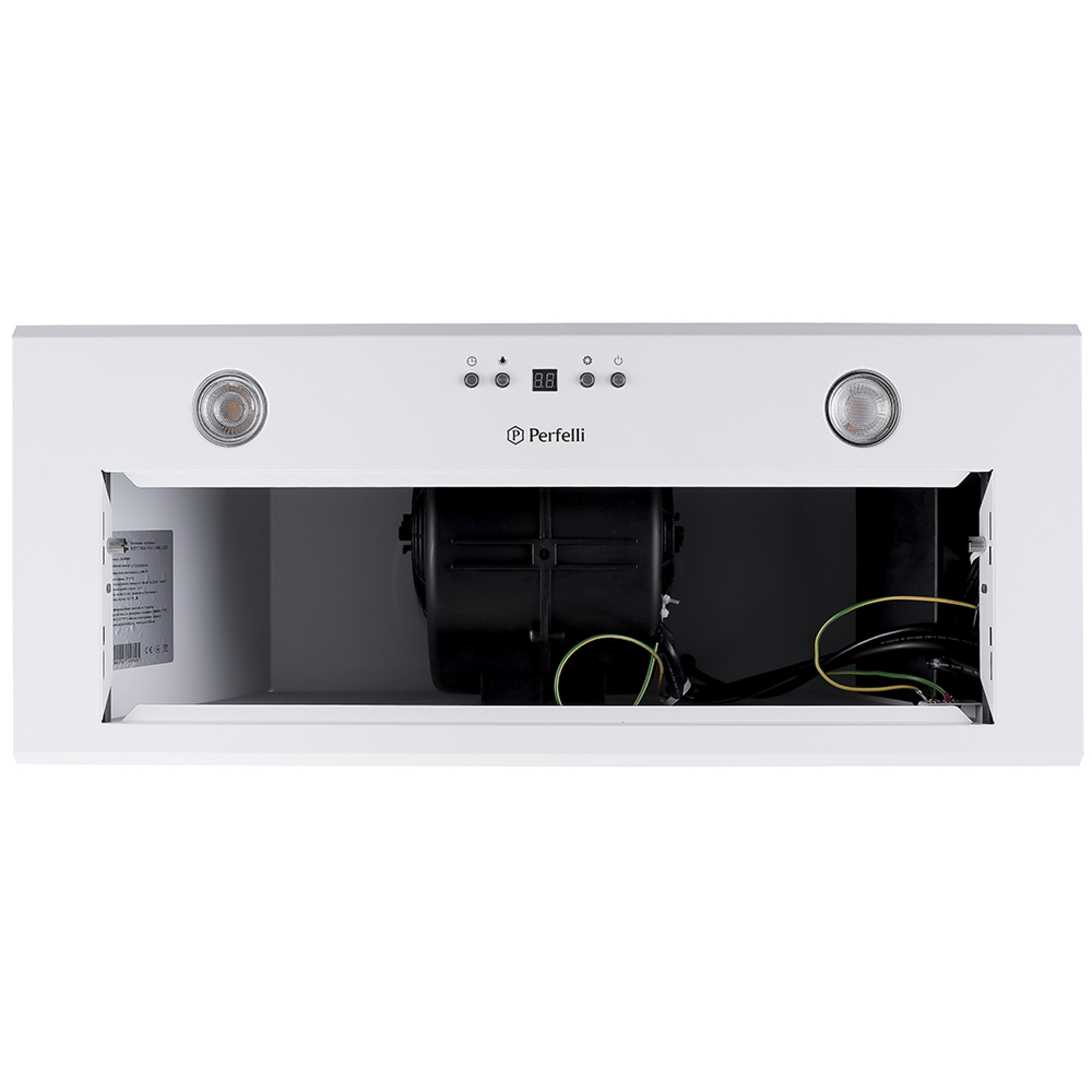 Perfelli 5902767157025 - зображення 8 Вытяжка полновстраиваемая Perfelli BIET 7854 WH 1200 LED - зображення 8