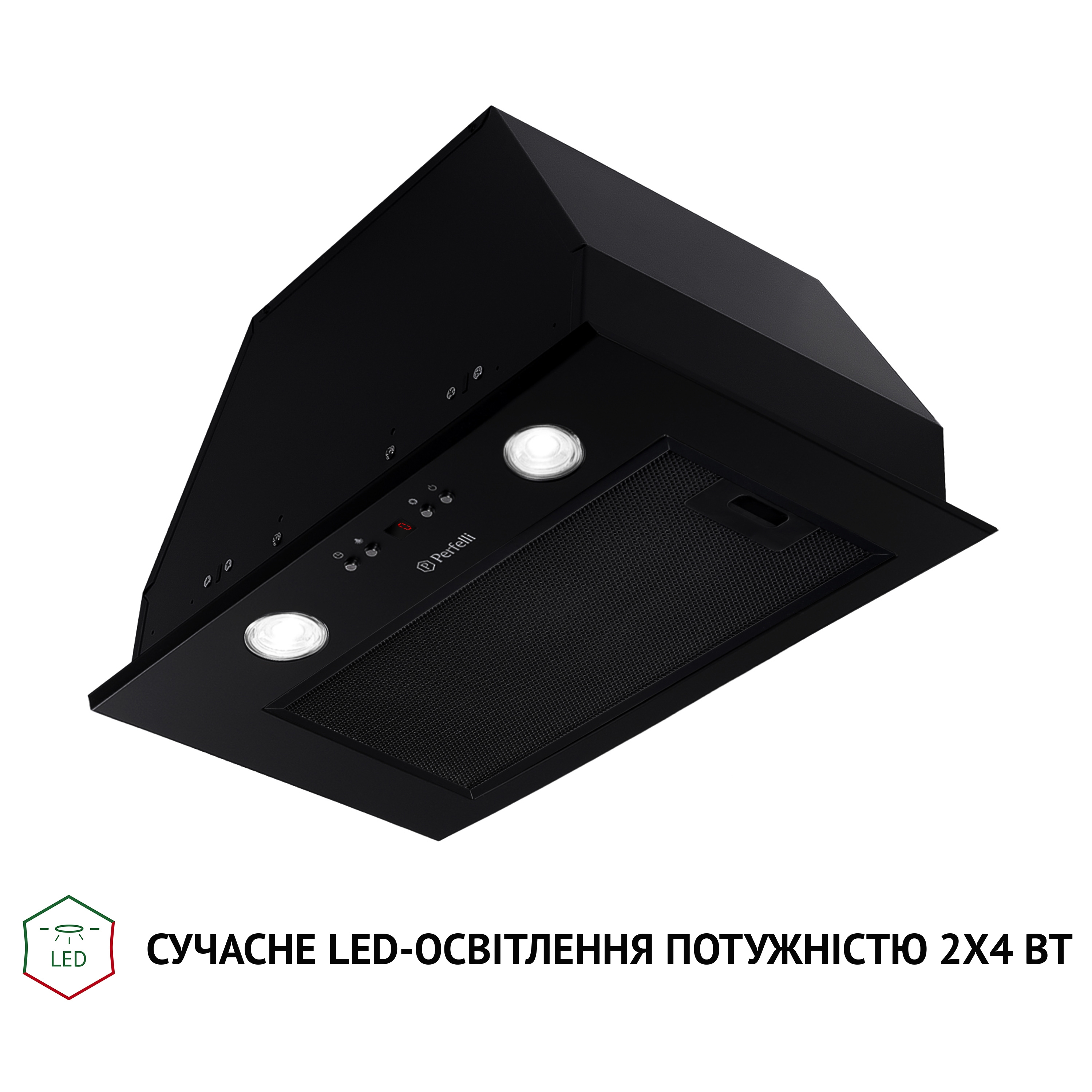 Perfelli 5902767158886 - зображення 4 Витяжка повновбудована Perfelli BIET R 5854 BL 1200 LED - зображення 4