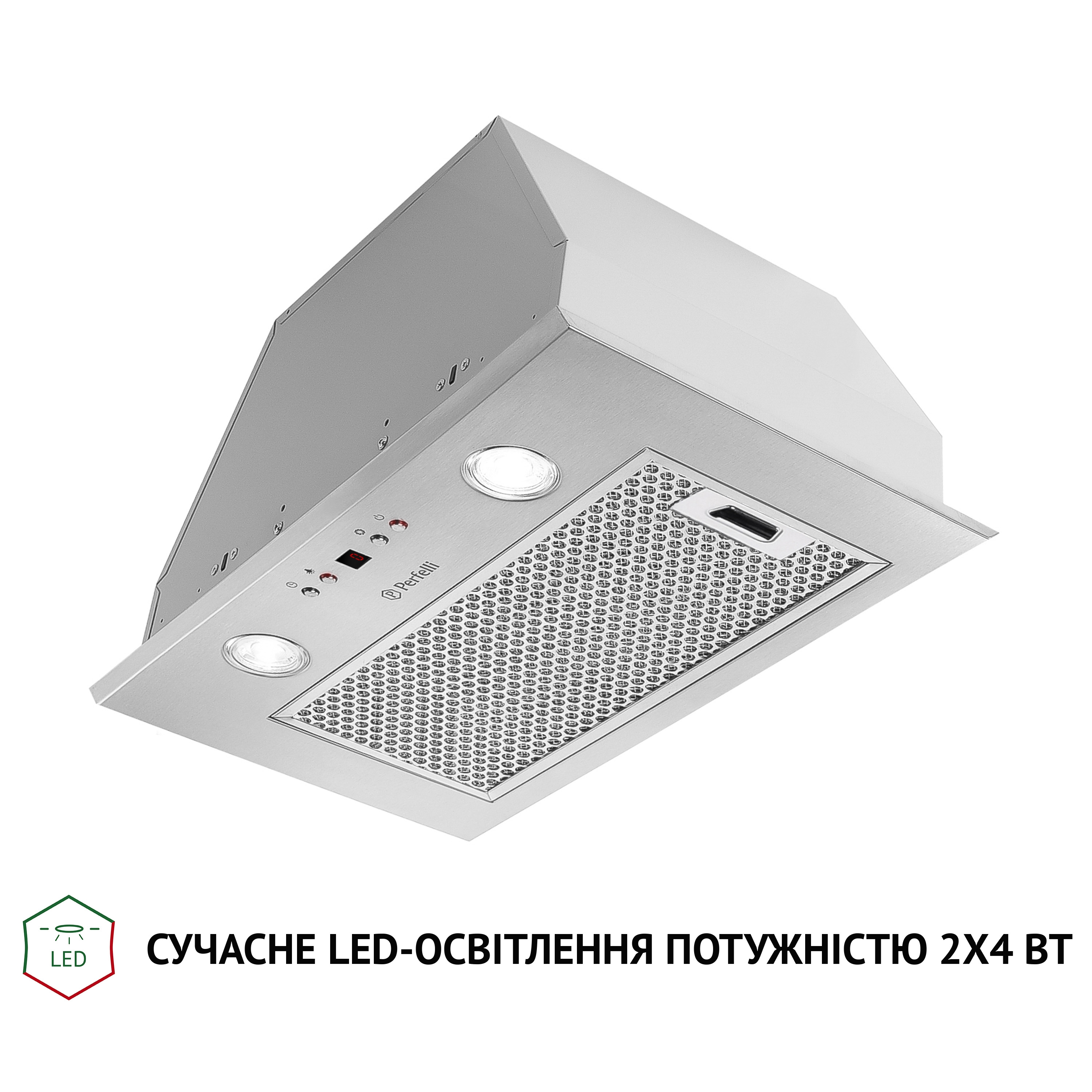 Perfelli 5902767158879 - зображення 4 Вытяжка полновстраиваемая Perfelli BIET R 5854 I 1200 LED - зображення 4