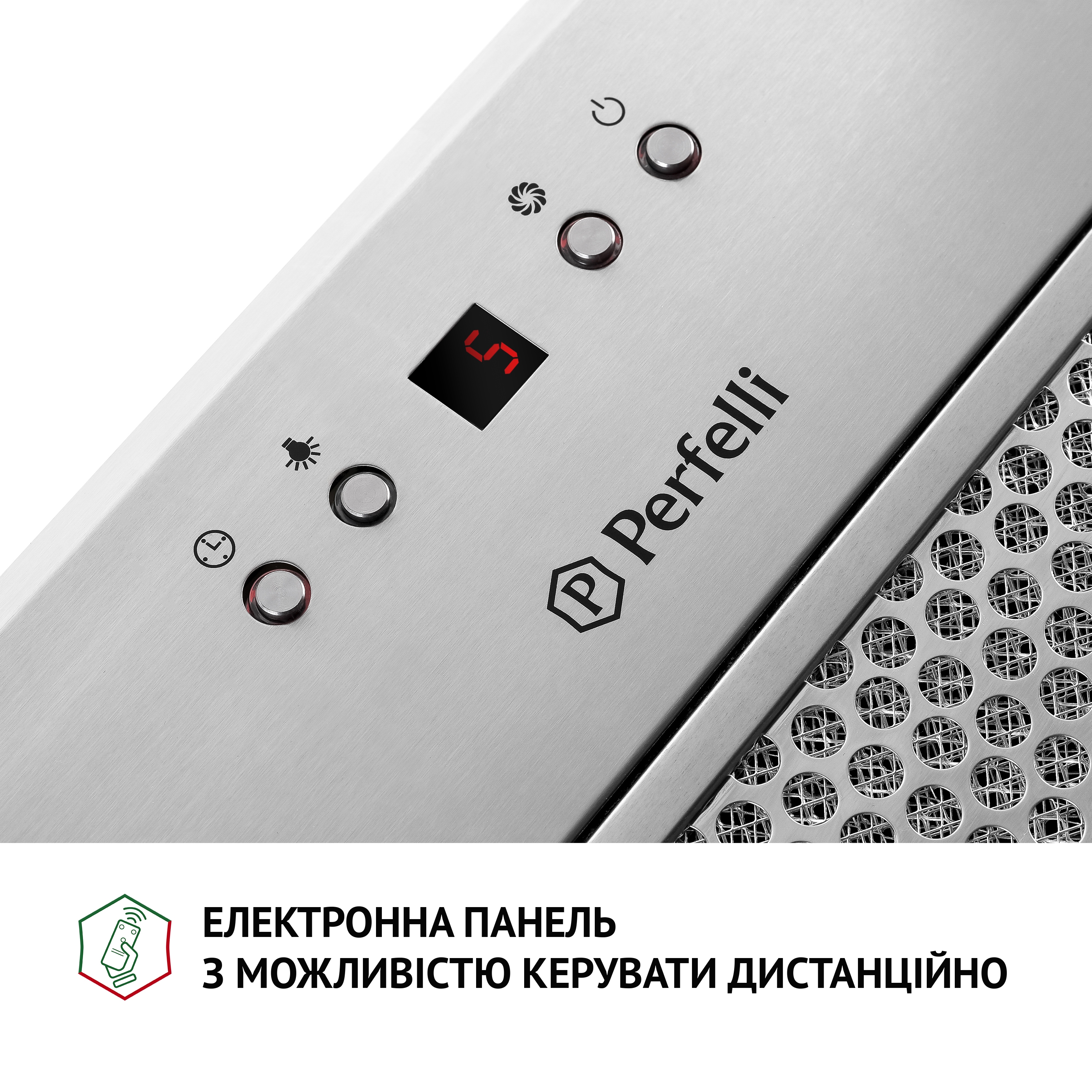 Perfelli 5902767158879 - зображення 5 Вытяжка полновстраиваемая Perfelli BIET R 5854 I 1200 LED - зображення 5