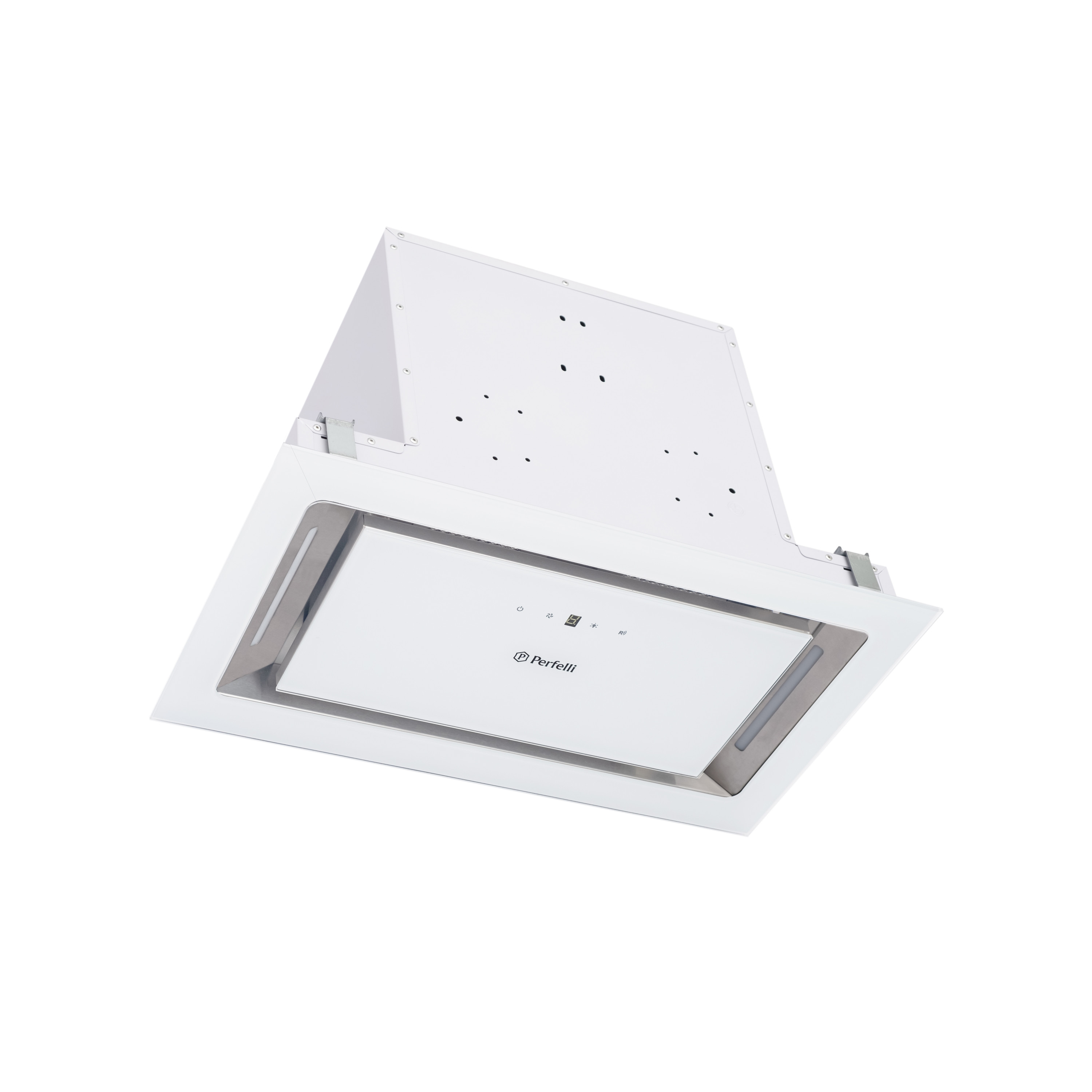 Вытяжка полновстраиваемая Perfelli BISP 5673 WH 1000 LED Strip - зображення 2