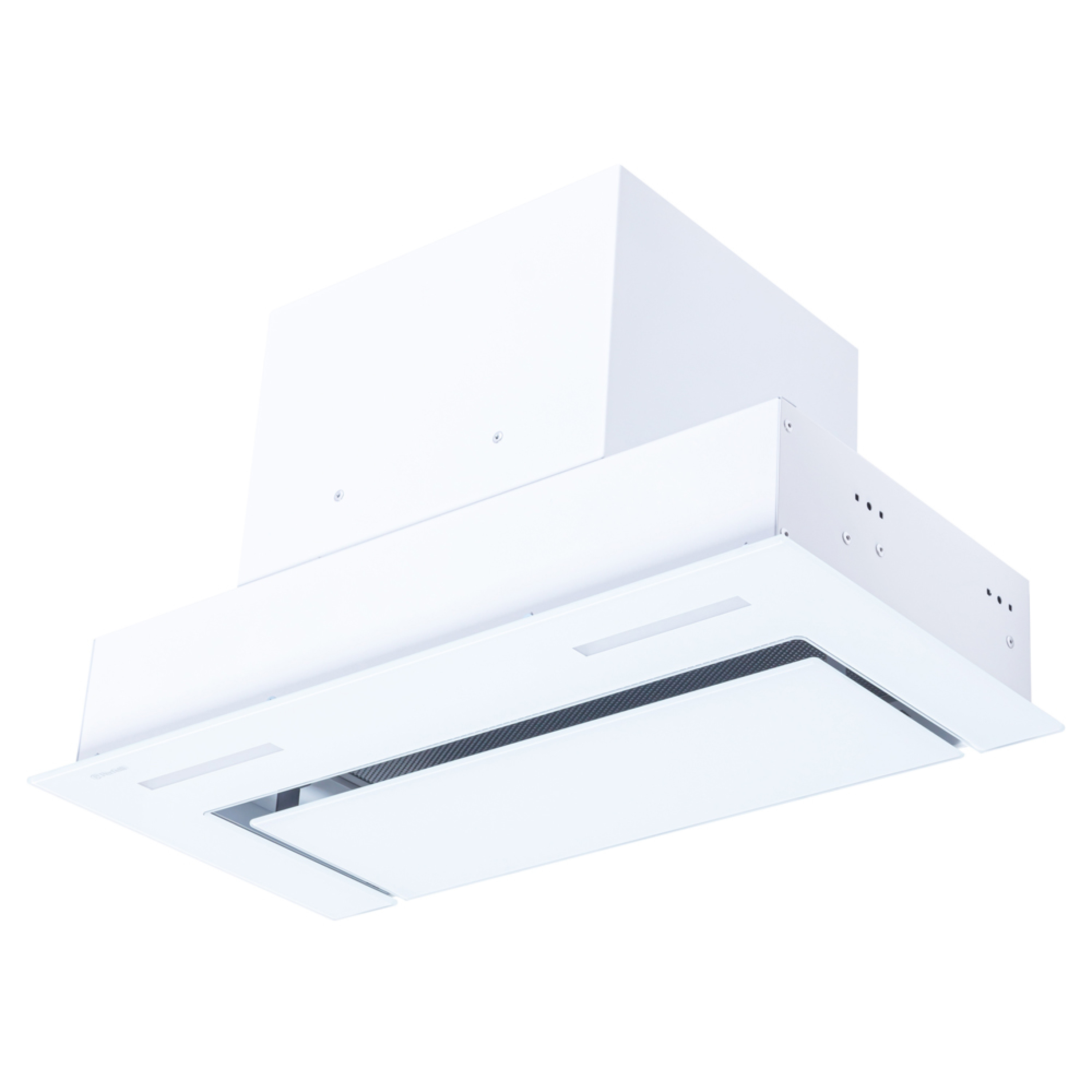 Вытяжка полновстраиваемая Perfelli BISP 6873 WH LED Strip GLASS - зображення 4