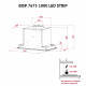 Вытяжка полновстраиваемая Perfelli BISP 7673 BL 1000 LED Strip - зображення 11