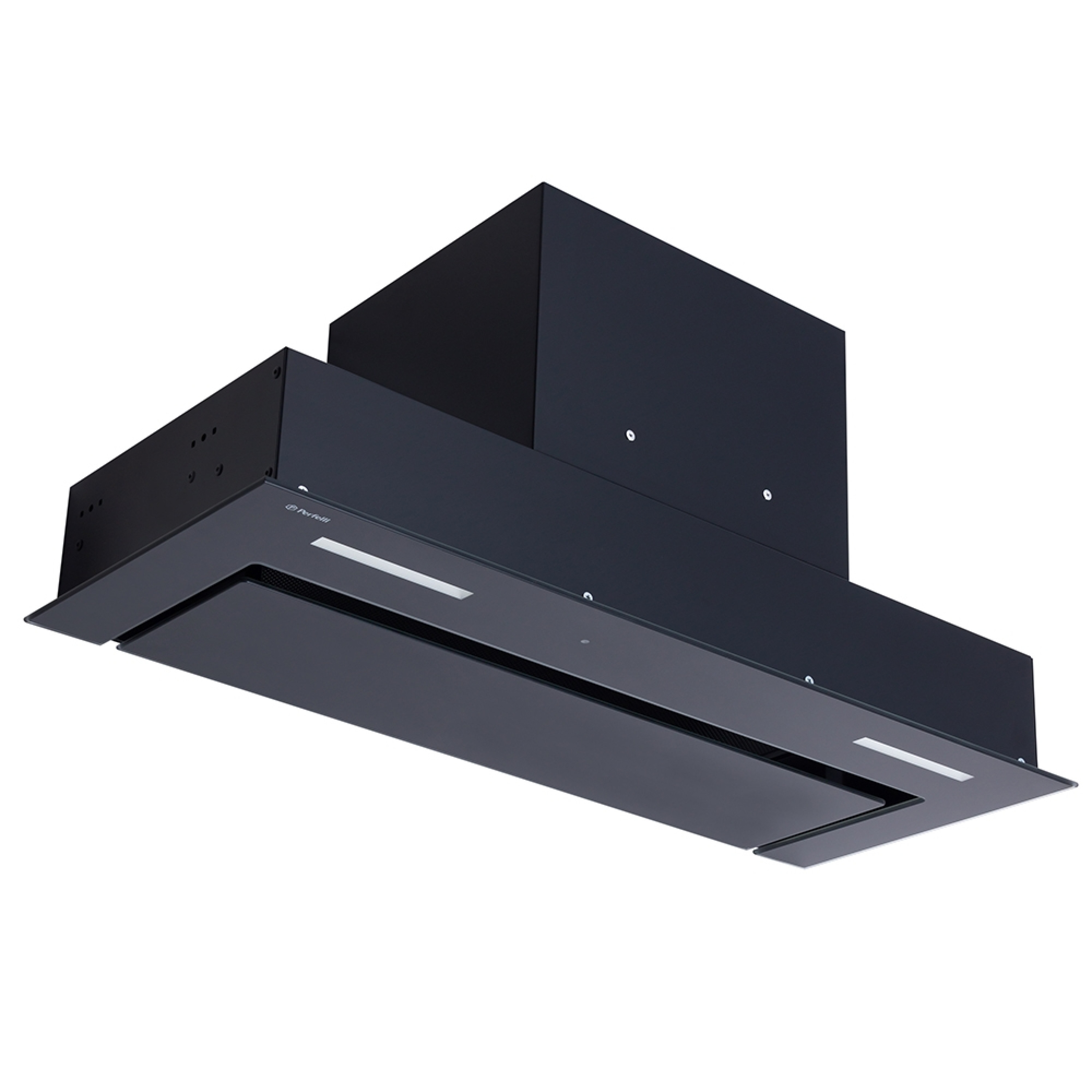 Вытяжка полновстраиваемая Perfelli BISP 7873 BL LED Strip GLASS - зображення 2