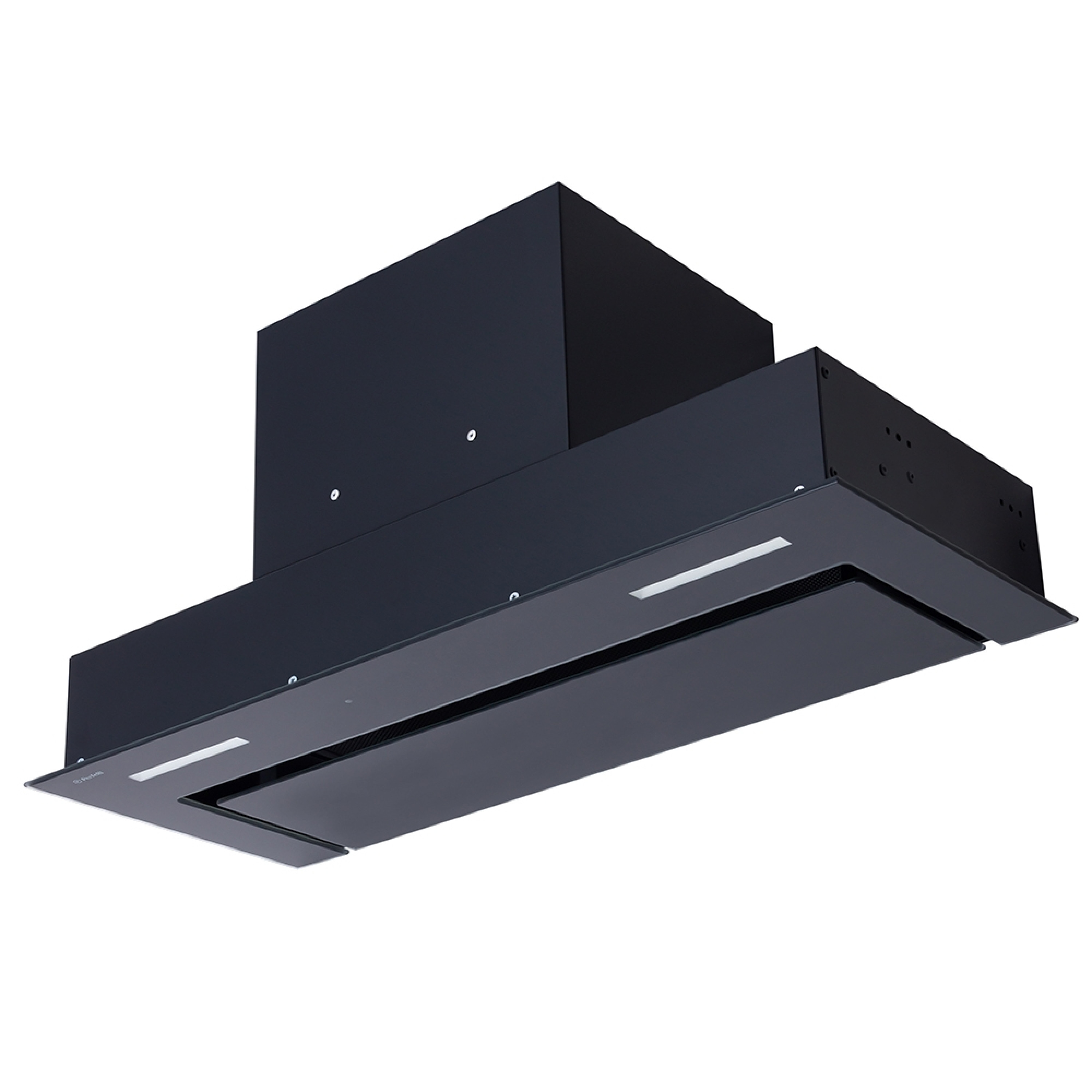 Вытяжка полновстраиваемая Perfelli BISP 7873 BL LED Strip GLASS - зображення 4