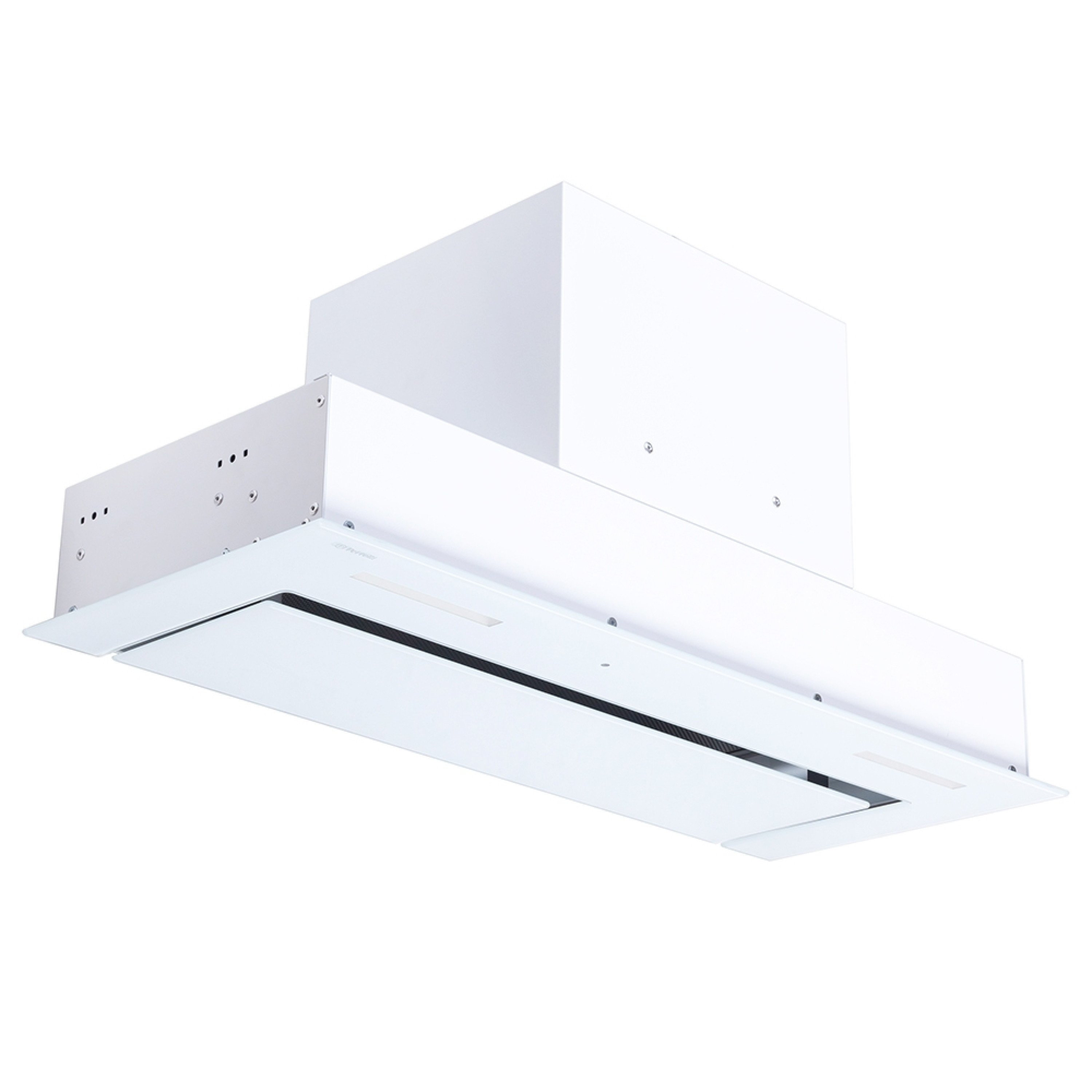 Perfelli 5902767155830 - зображення 2 Витяжка повновбудована Perfelli BISP 7873 WH LED Strip GLASS - зображення 2