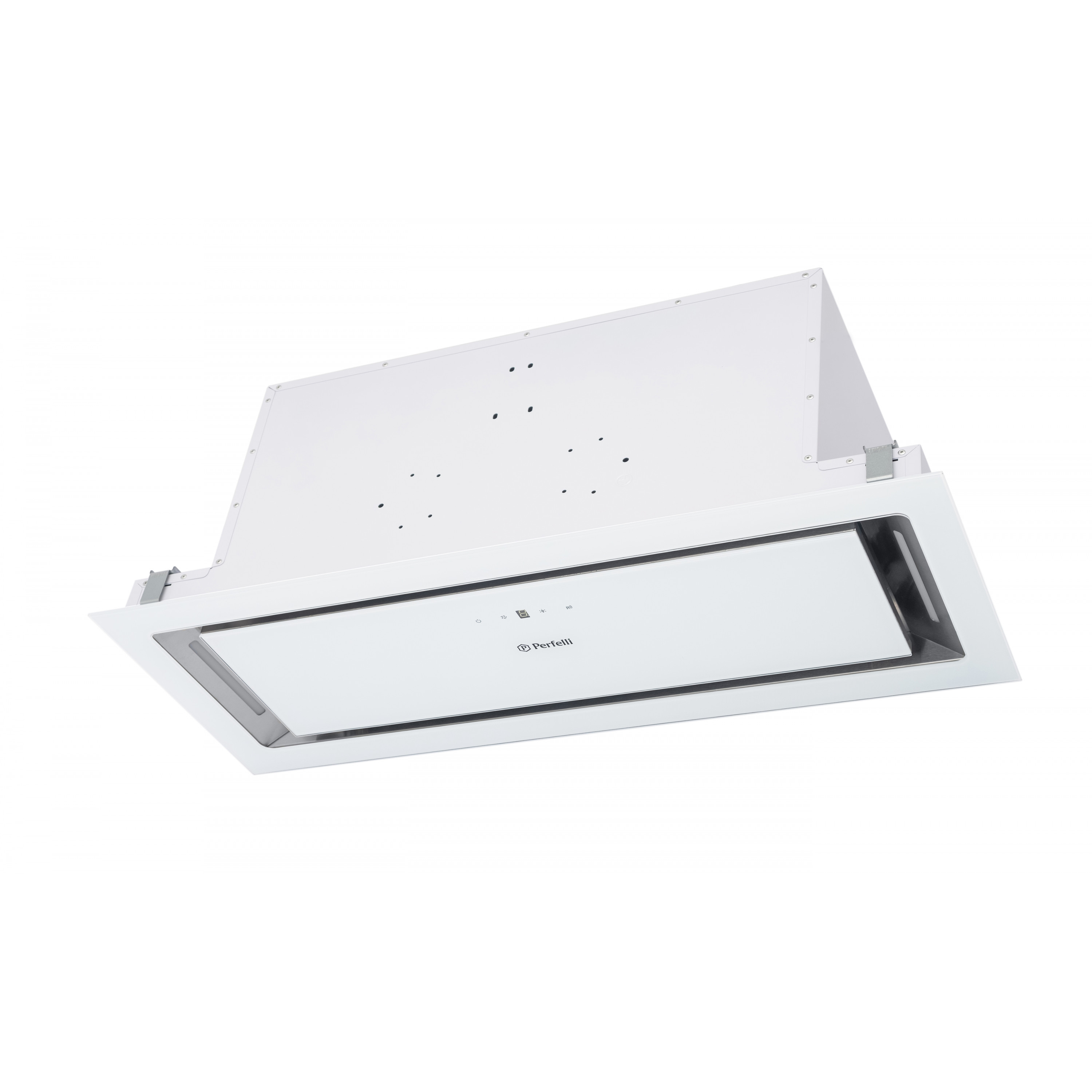 Витяжка повновбудована Perfelli BISP 9673 WH 1000 LED Strip - зображення 4