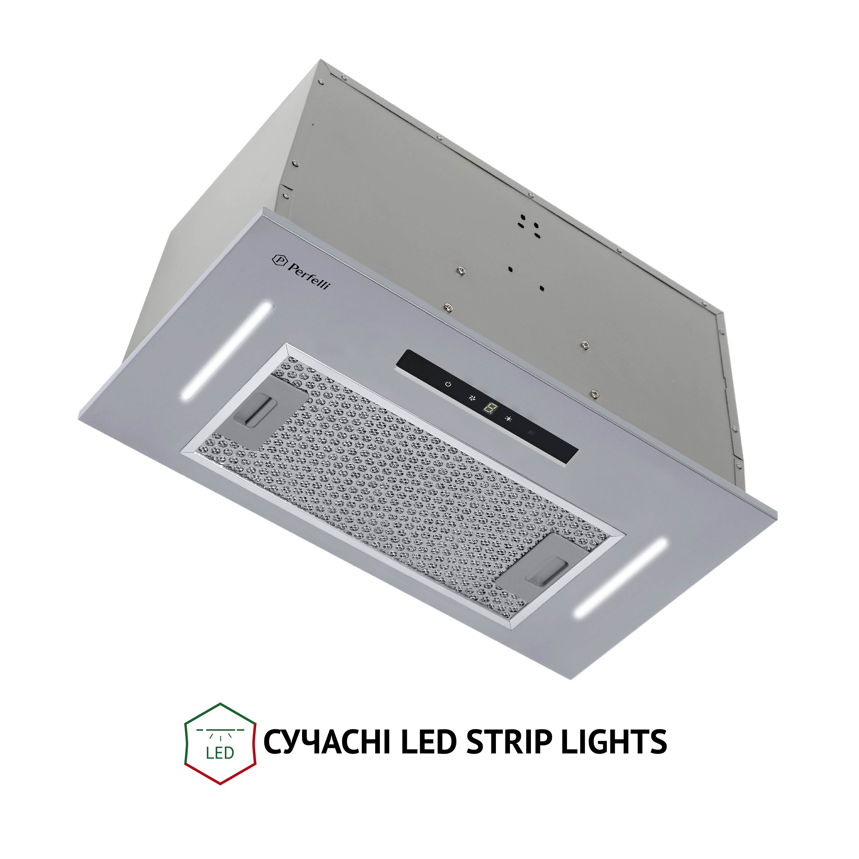 Perfelli 5902767157308 - зображення 4 Витяжка повновбудована Perfelli BIS 5653 I 1000 LED - зображення 4