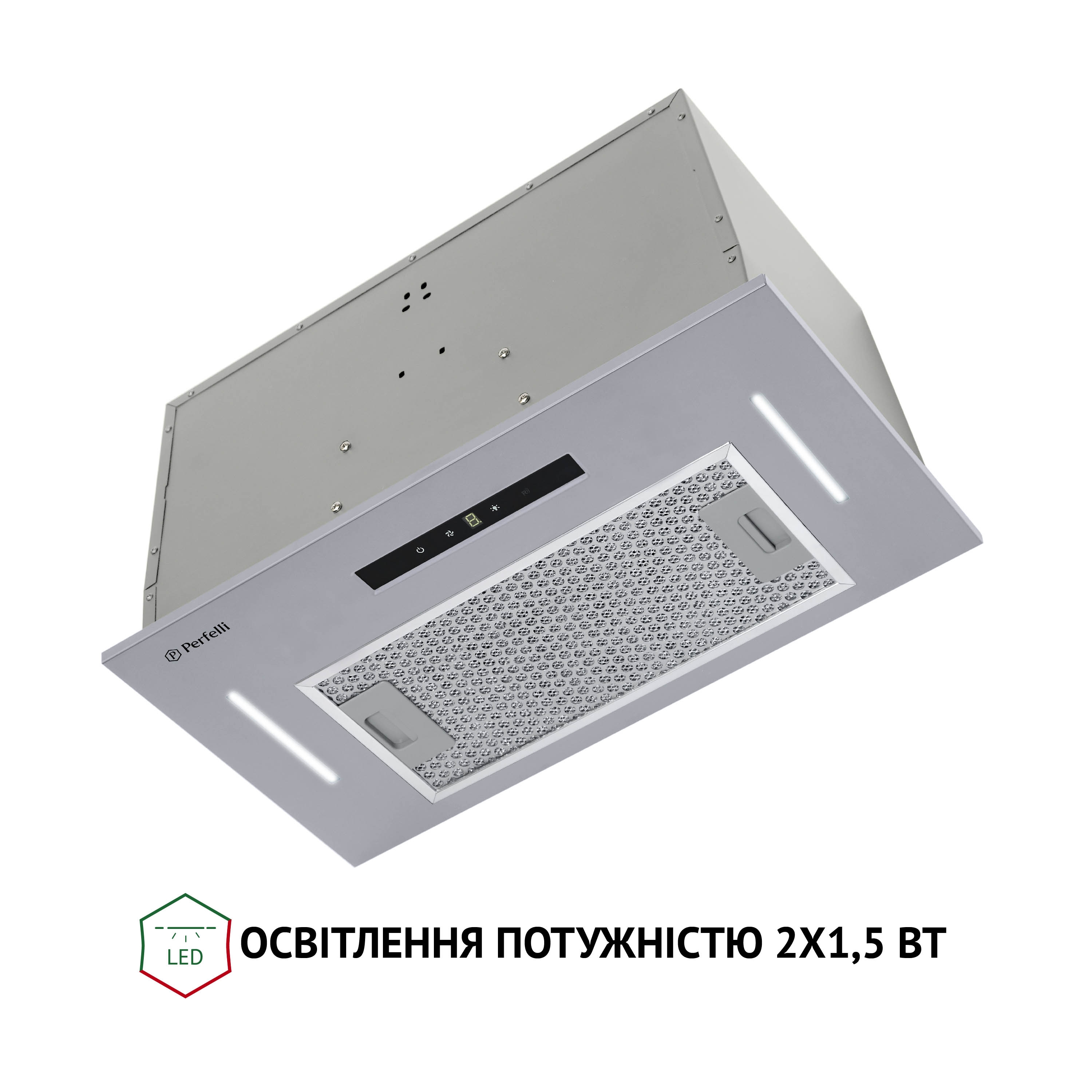 Perfelli 5902767157308 - зображення 6 Витяжка повновбудована Perfelli BIS 5653 I 1000 LED - зображення 6