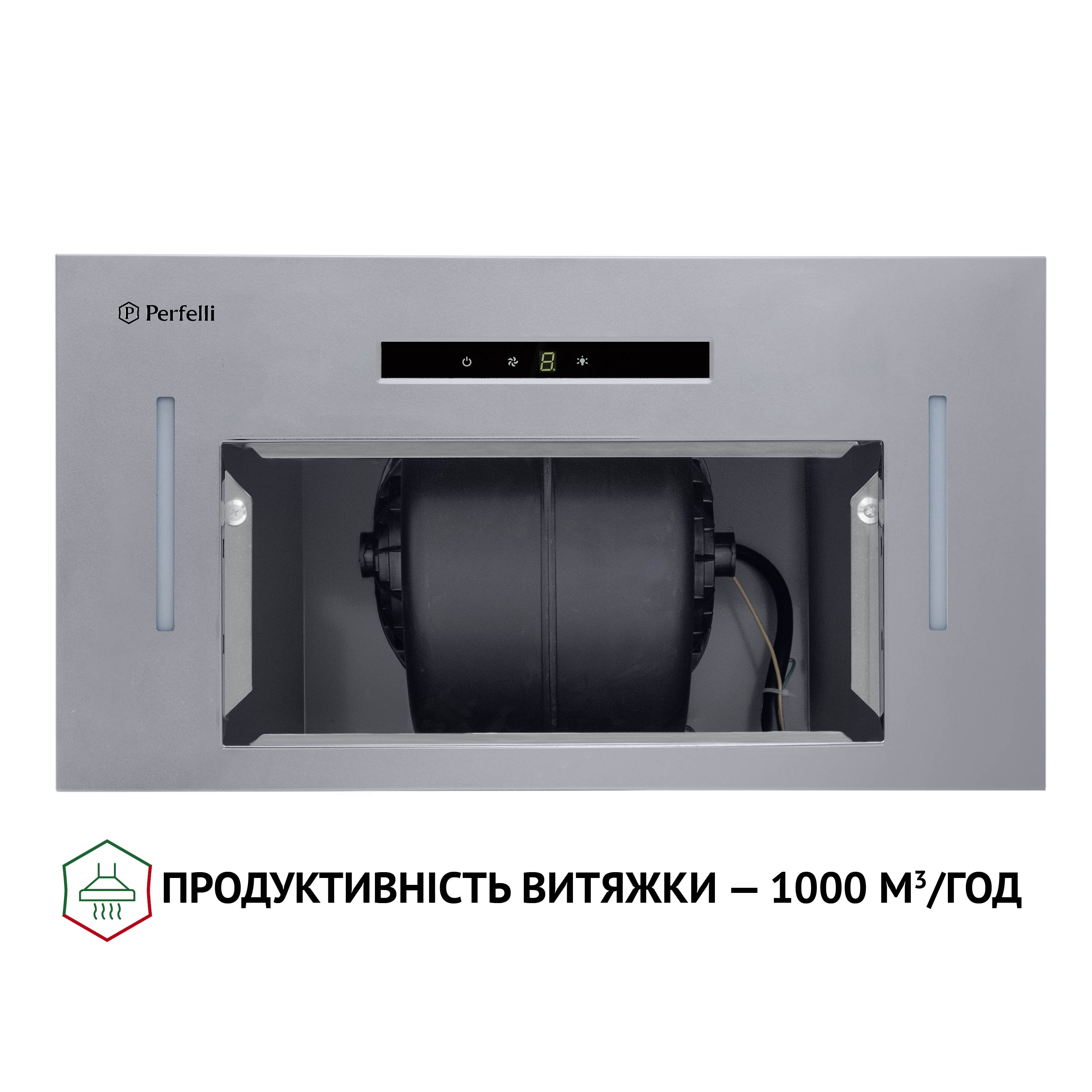 Perfelli 5902767157308 - зображення 7 Витяжка повновбудована Perfelli BIS 5653 I 1000 LED - зображення 7