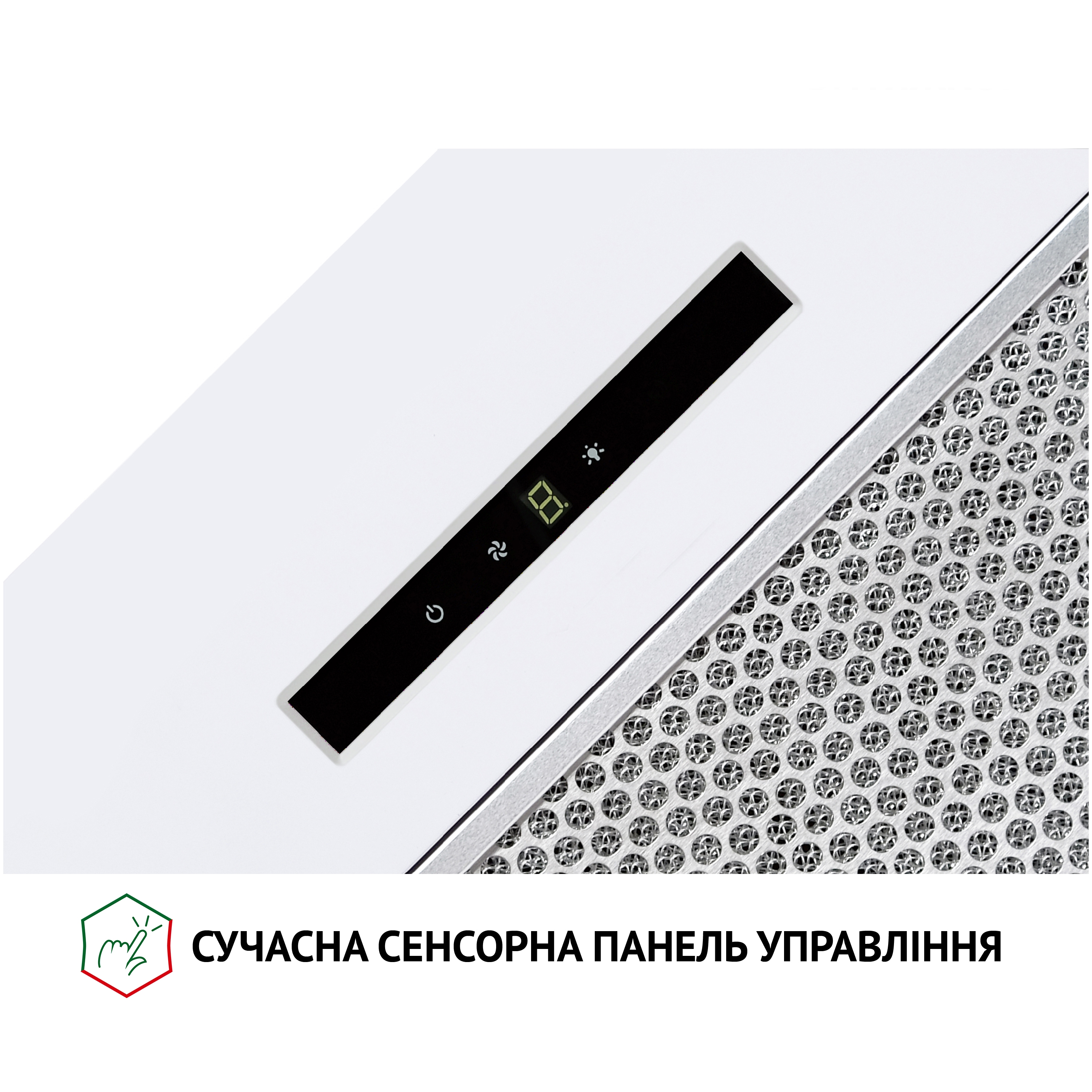 Perfelli 5902767157322 - зображення 8 Витяжка повновбудована Perfelli BIS 5653 WH 1000 LED - зображення 8