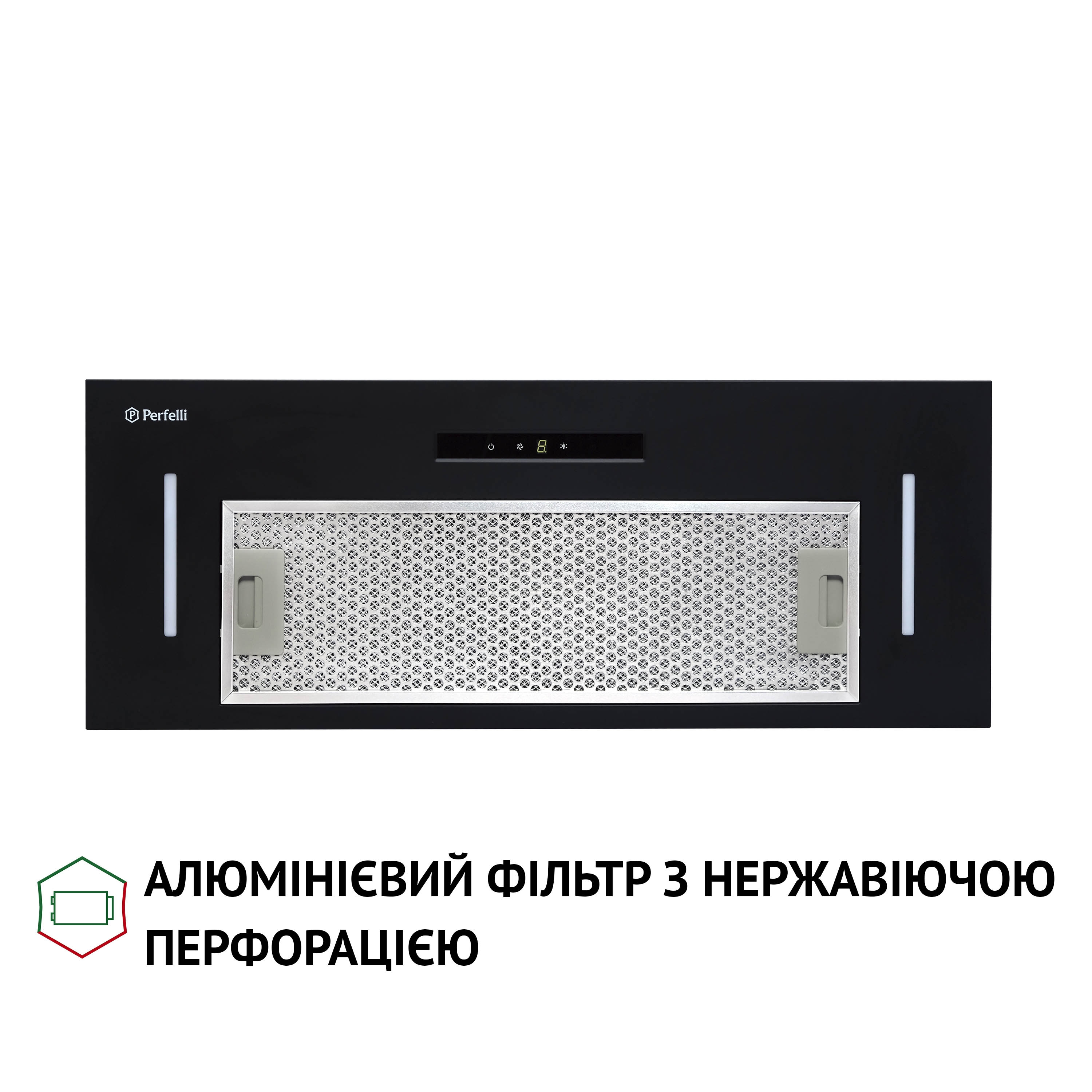 Вытяжка полновстраиваемая Perfelli BIS 7653 BL 1000 LED - зображення 2