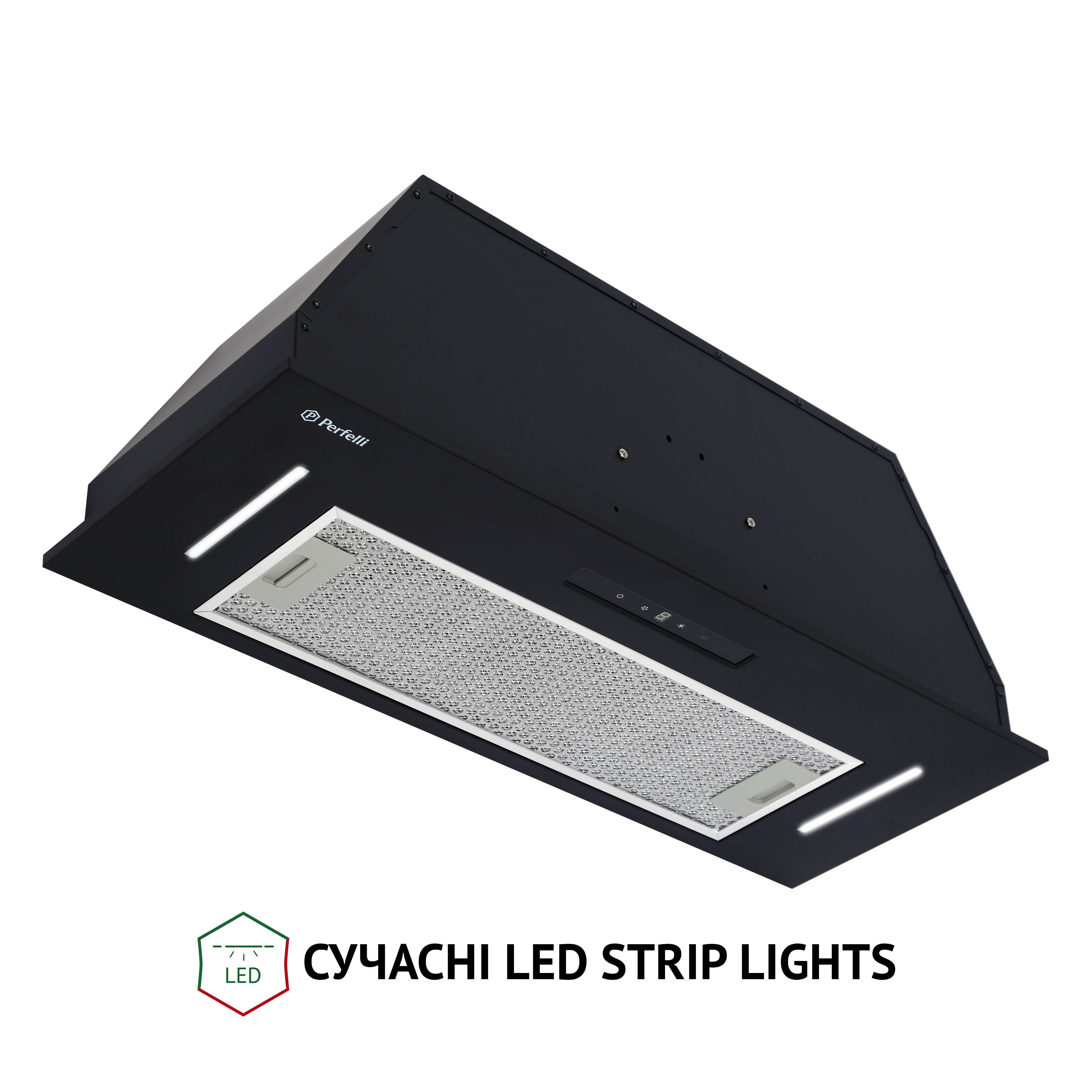 Вытяжка полновстраиваемая Perfelli BIS 7653 BL 1000 LED - зображення 4