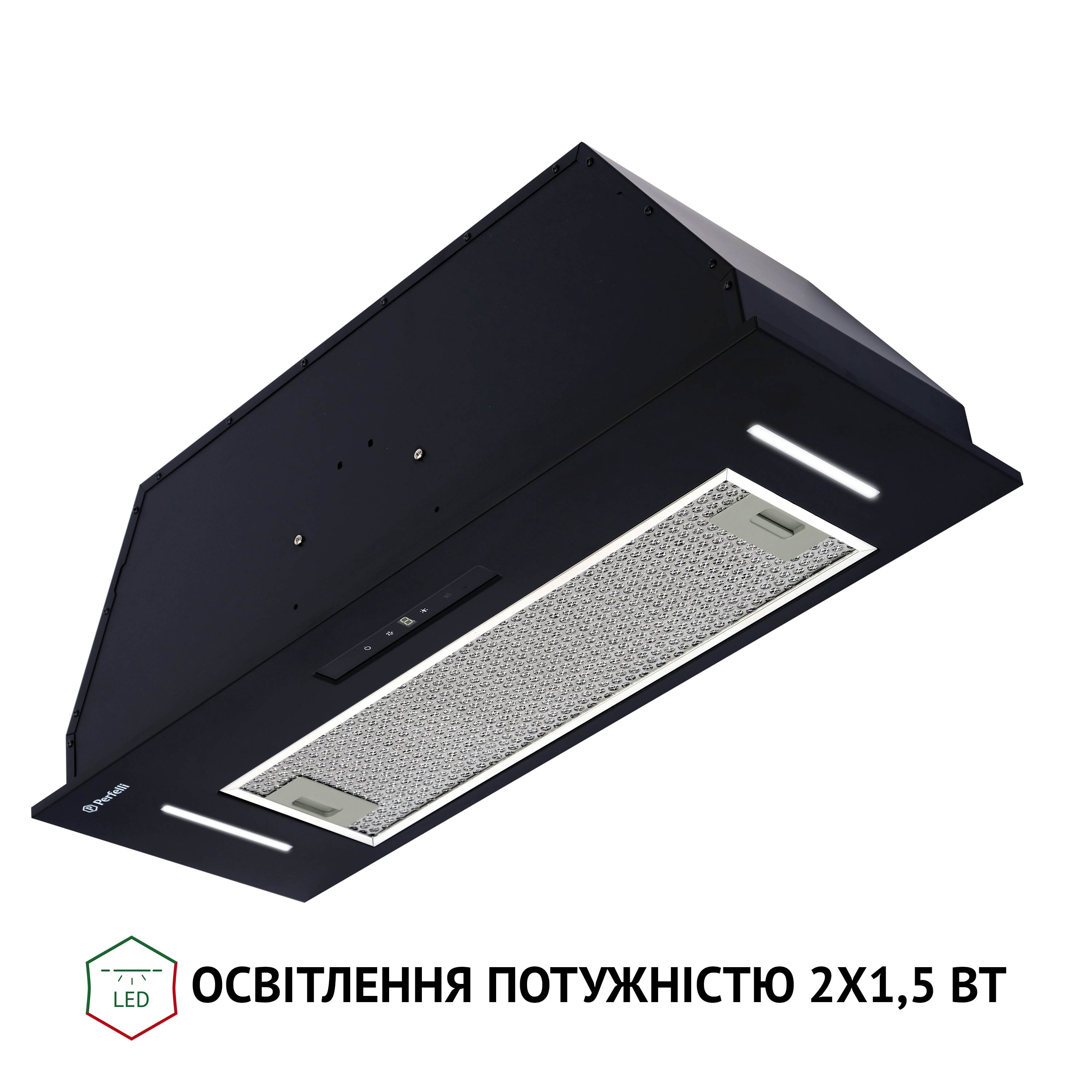Вытяжка полновстраиваемая Perfelli BIS 7653 BL 1000 LED - зображення 6
