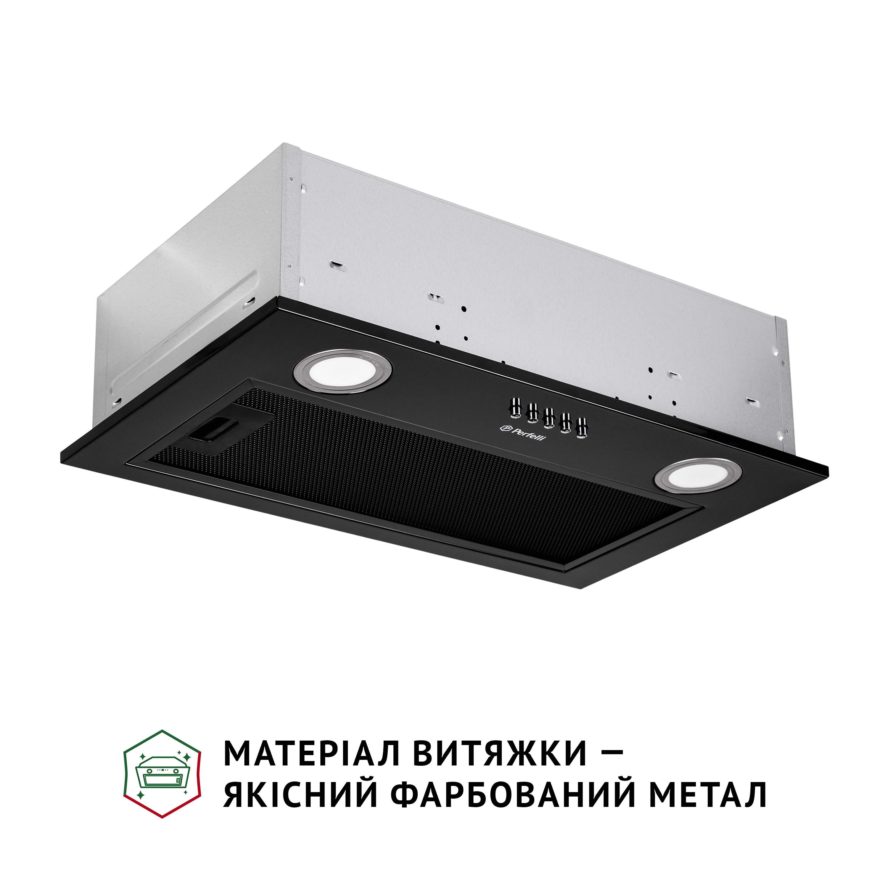 Витяжка повновбудована Perfelli BI 5022 BL LED - зображення 2