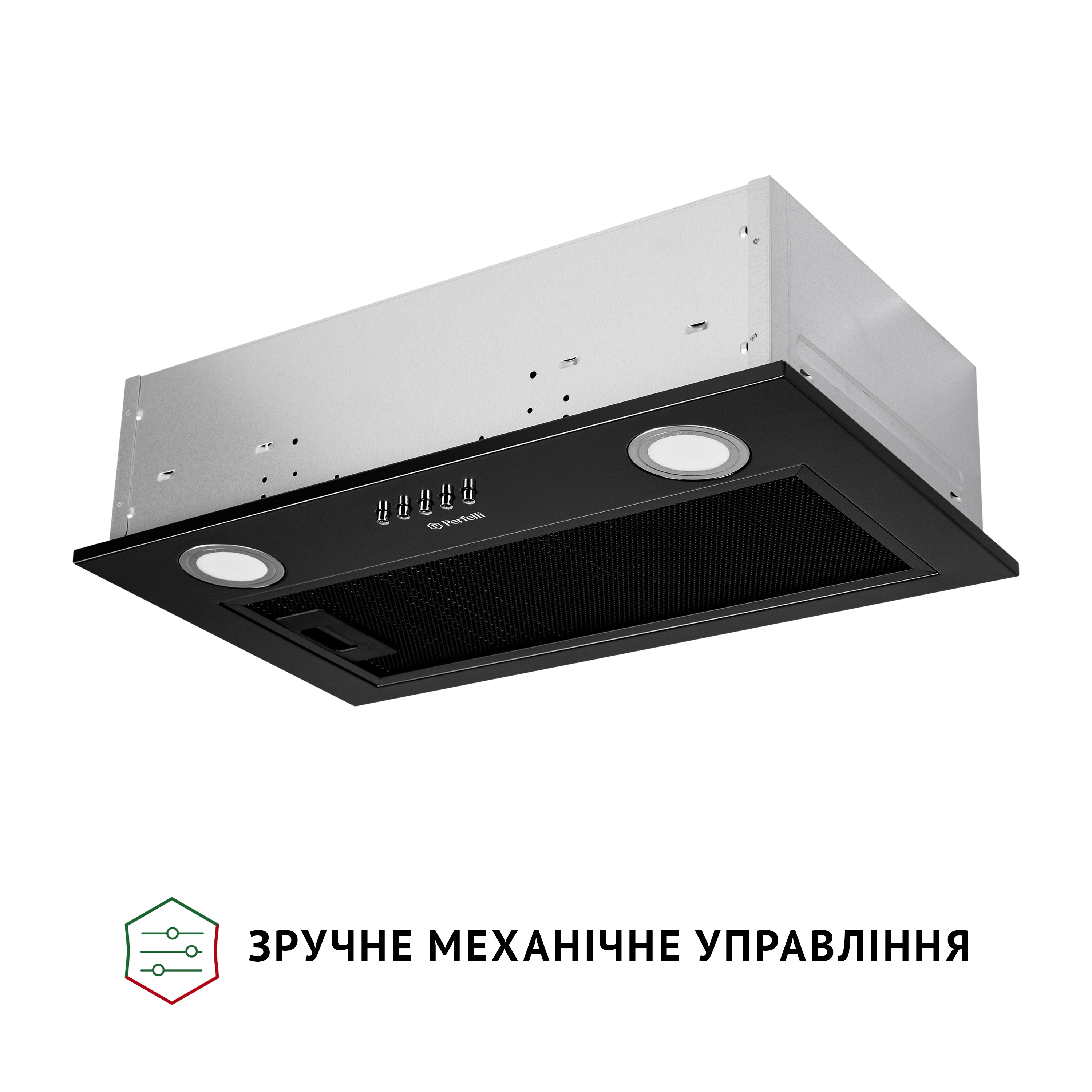 Витяжка повновбудована Perfelli BI 5022 BL LED - зображення 3