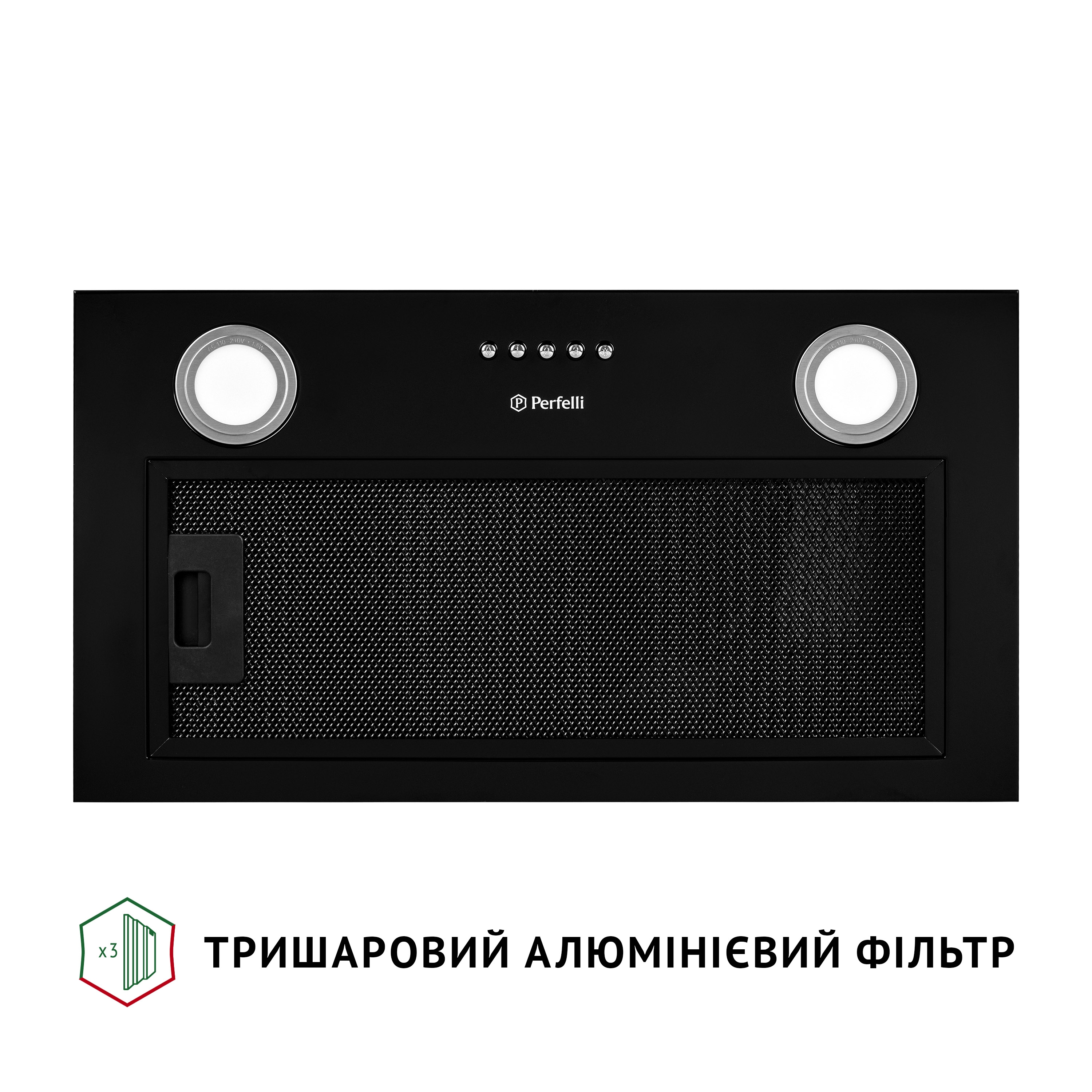 Витяжка повновбудована Perfelli BI 5022 BL LED - зображення 6