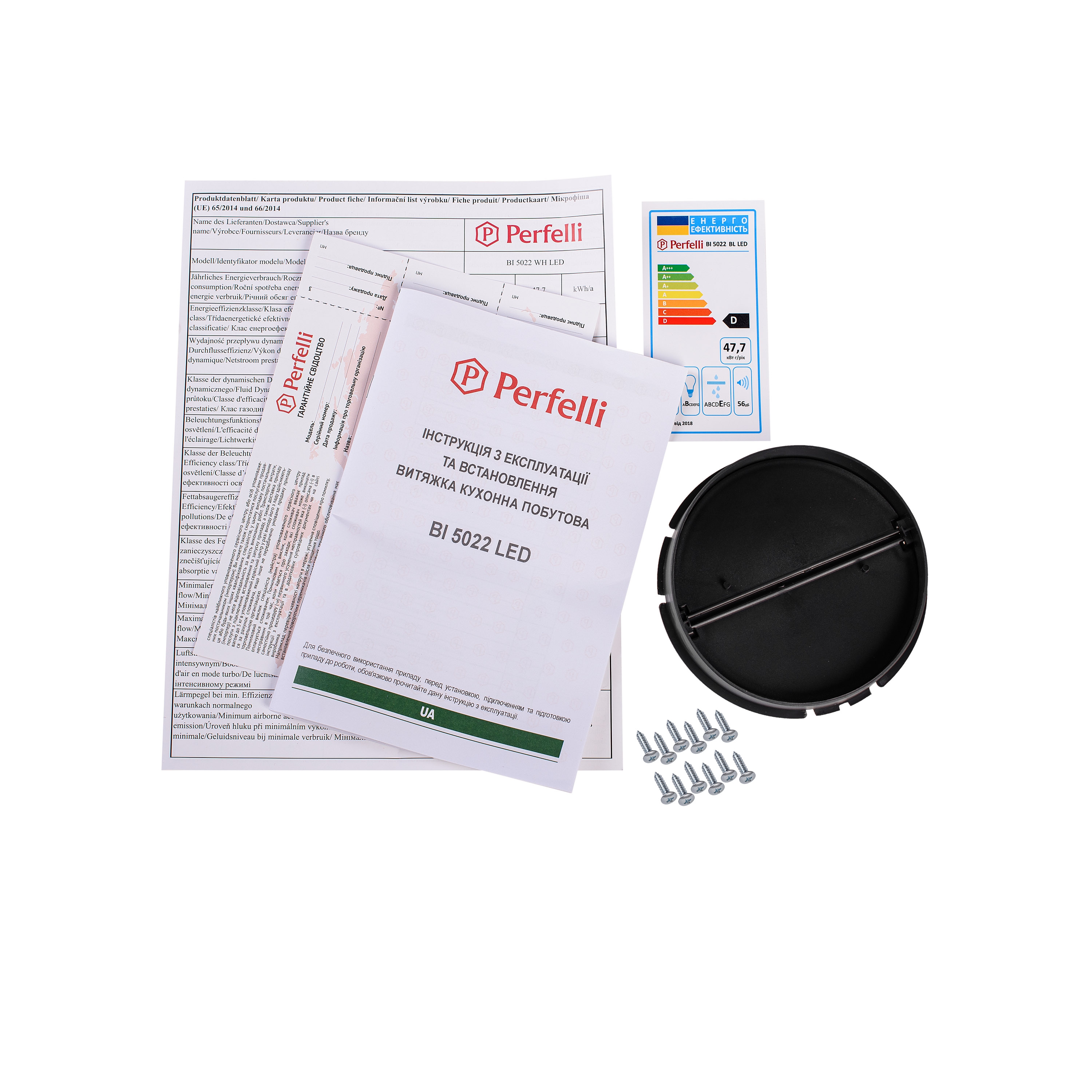 Витяжка повновбудована Perfelli BI 5022 BL LED - зображення 10