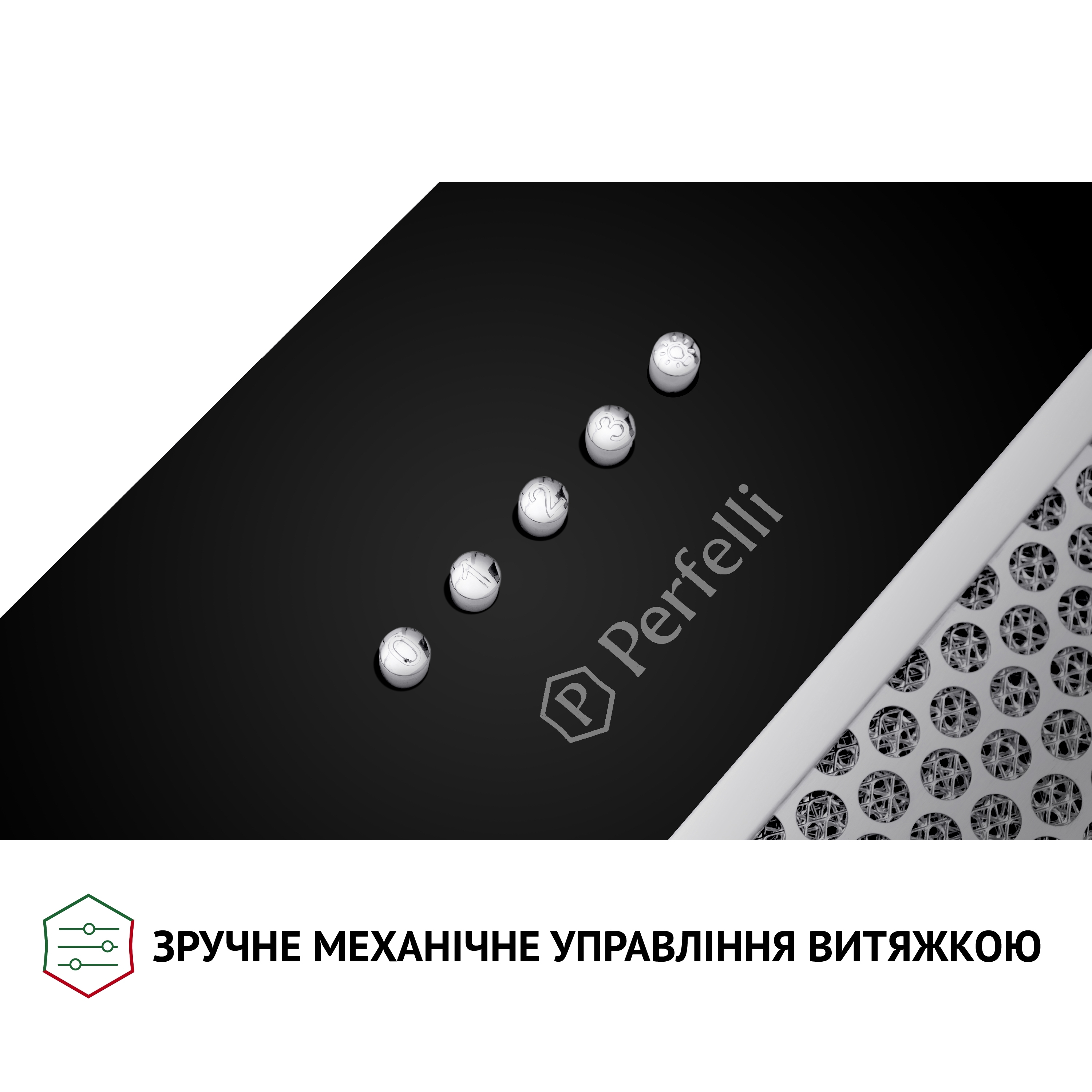 Perfelli 5902767157186 - зображення 8 Витяжка повновбудована Perfelli BI 5652 BL 1000 LED - зображення 8