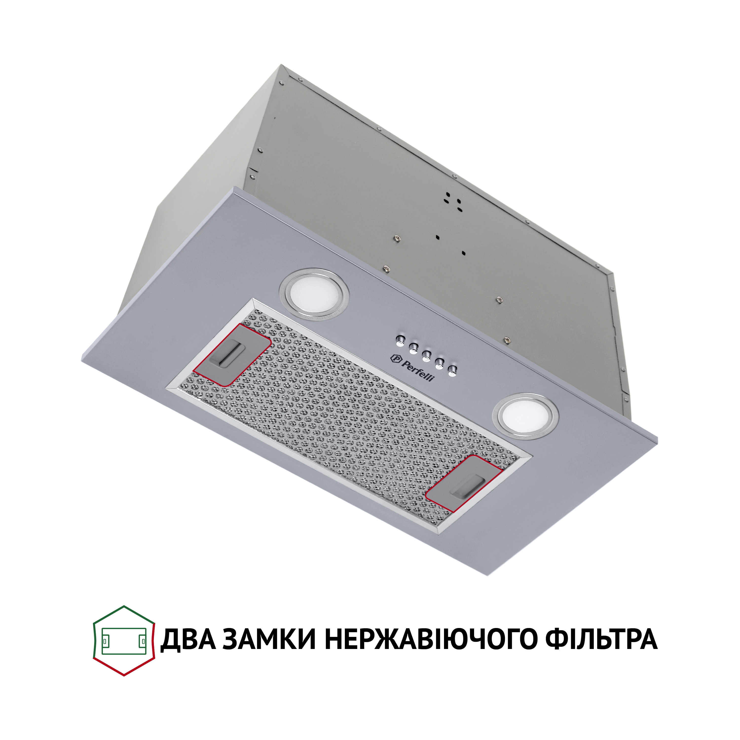Perfelli 5902767157179 - зображення 3 Витяжка повновбудована Perfelli BI 5652 I 1000 LED - зображення 3
