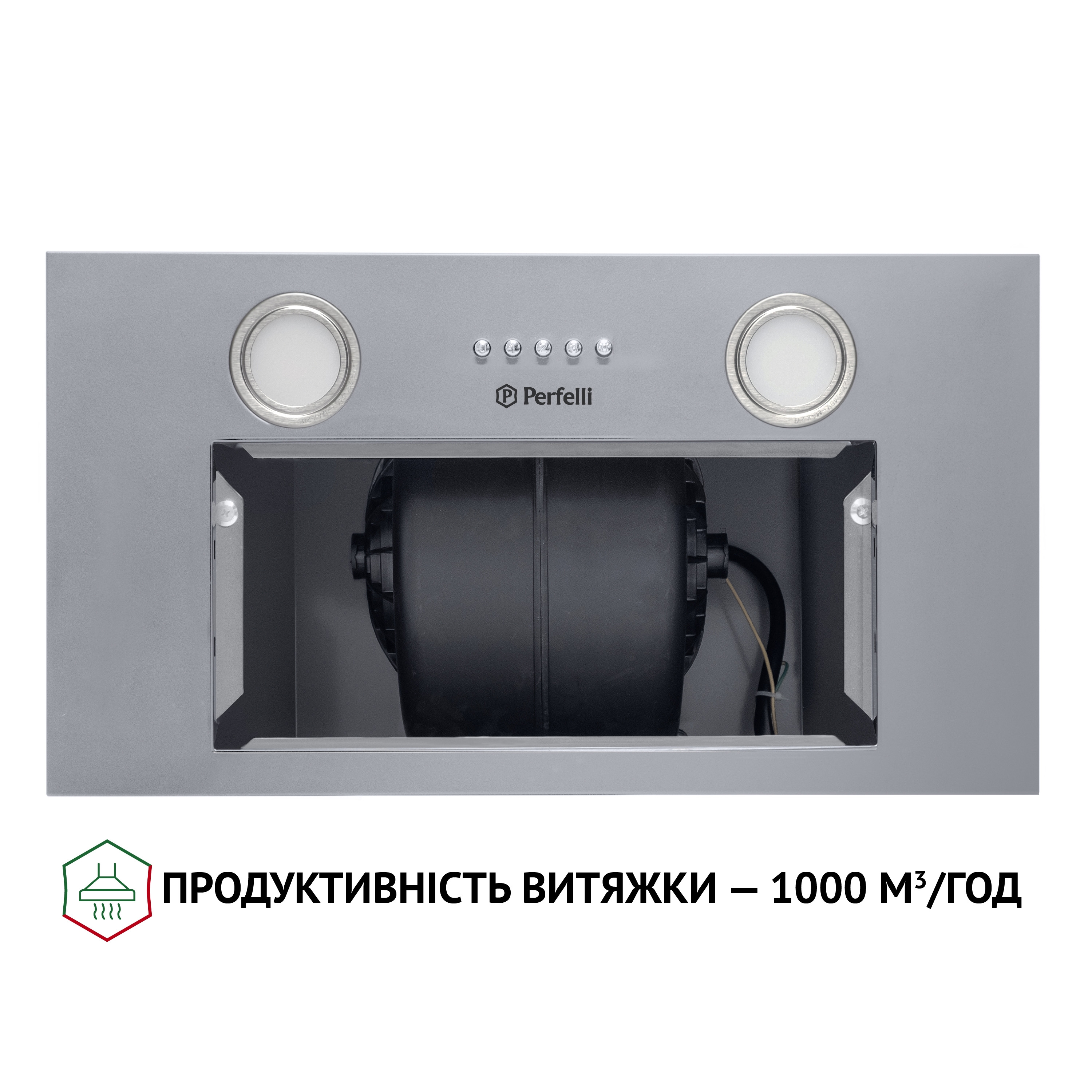 Perfelli 5902767157179 - зображення 7 Витяжка повновбудована Perfelli BI 5652 I 1000 LED - зображення 7