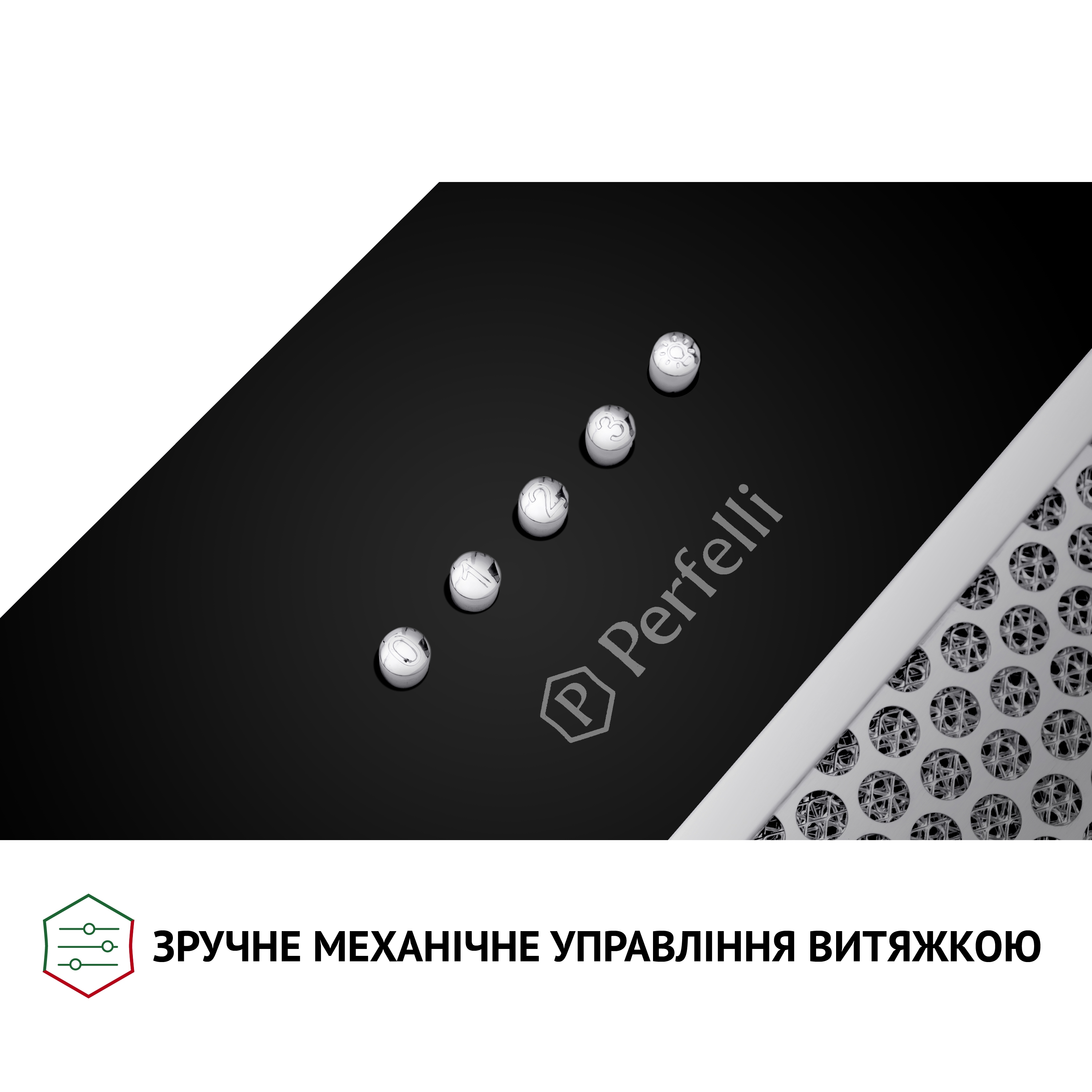 Perfelli 5902767157285 - зображення 8 Витяжка повновбудована Perfelli BI 5653 BL 1000 LED - зображення 8