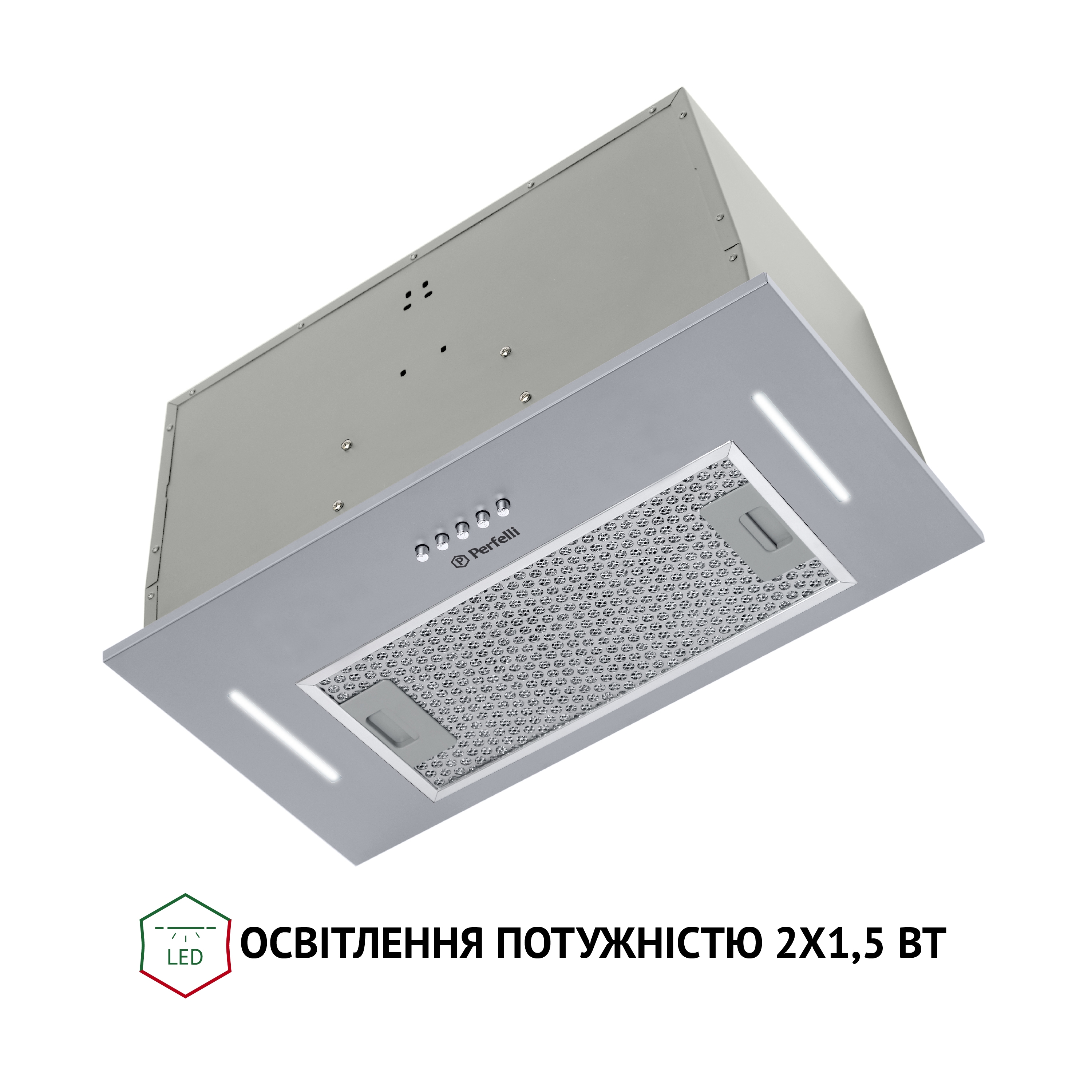 Витяжка повновбудована Perfelli BI 5653 I 1000 LED - зображення 6