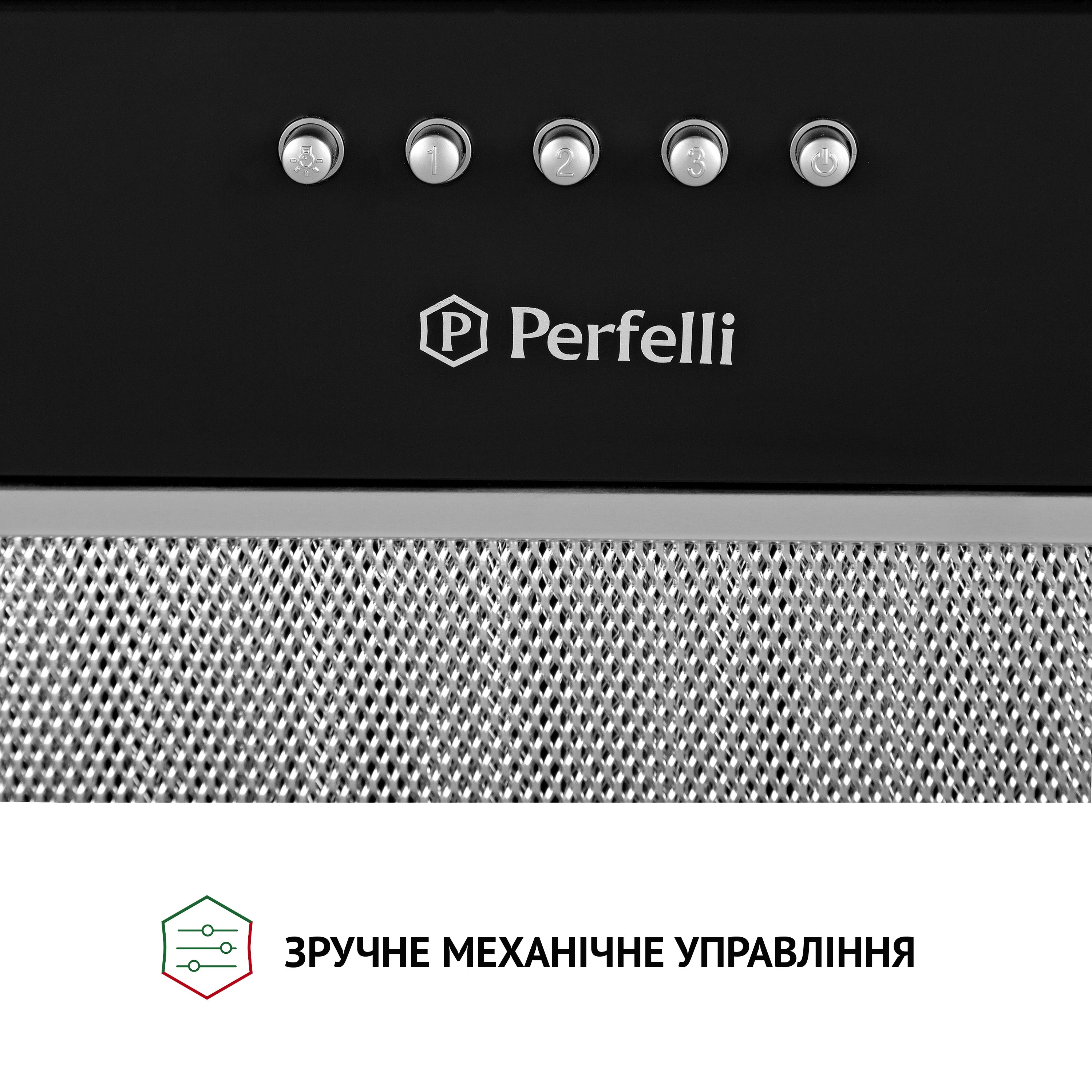 Perfelli 5902767151962 - зображення 4 Витяжка повновбудована Perfelli BI 6512 A 1000 BL LED - зображення 4