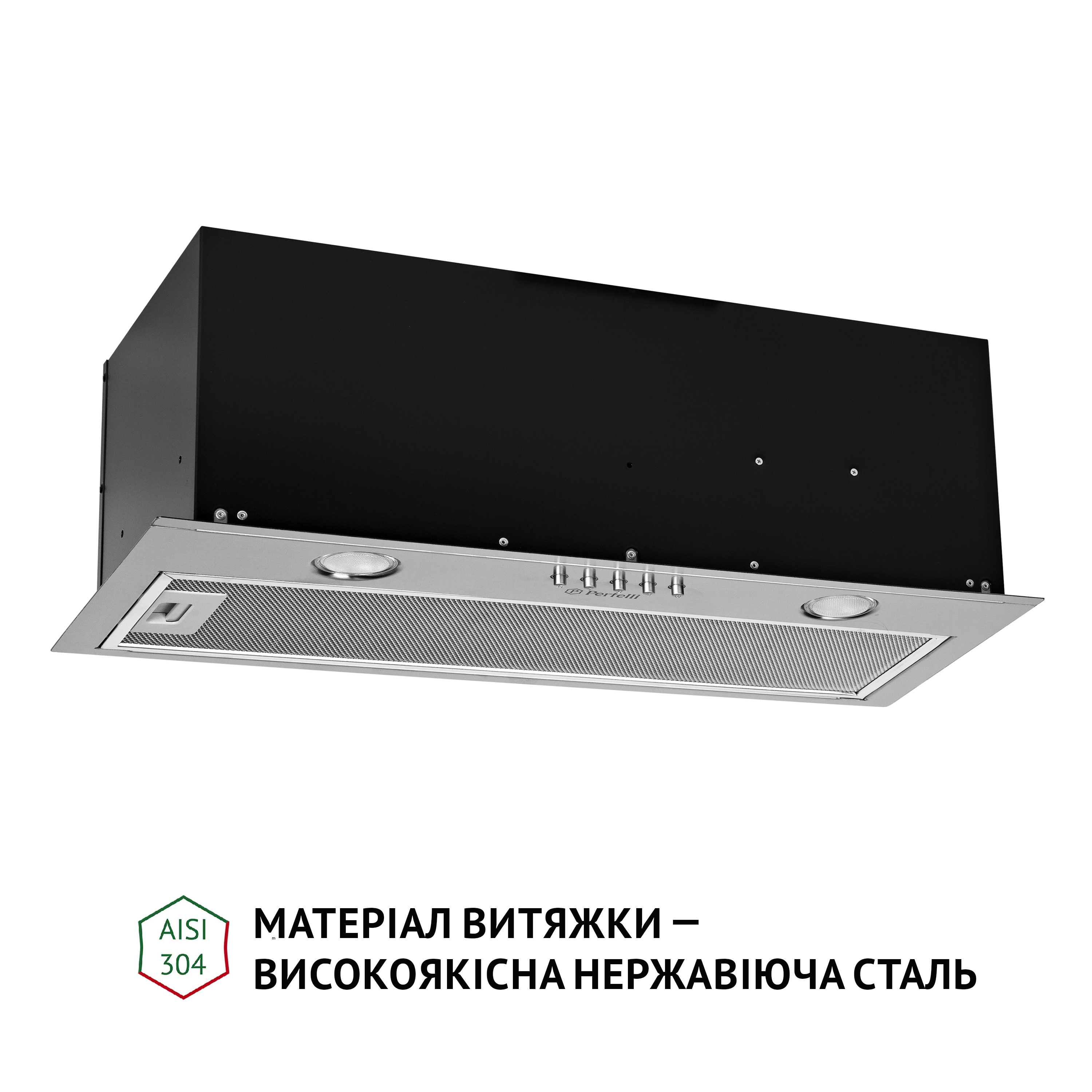 Витяжка повновбудована Perfelli BI 6512 A 1000 I LED - зображення 2