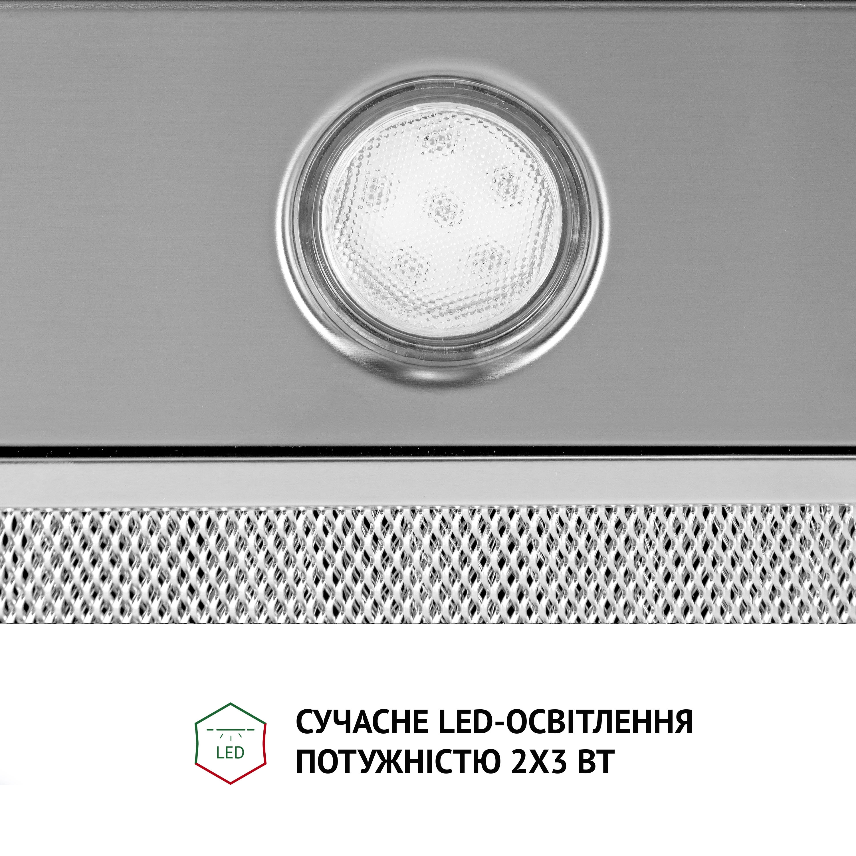 Витяжка повновбудована Perfelli BI 6512 A 1000 I LED - зображення 5