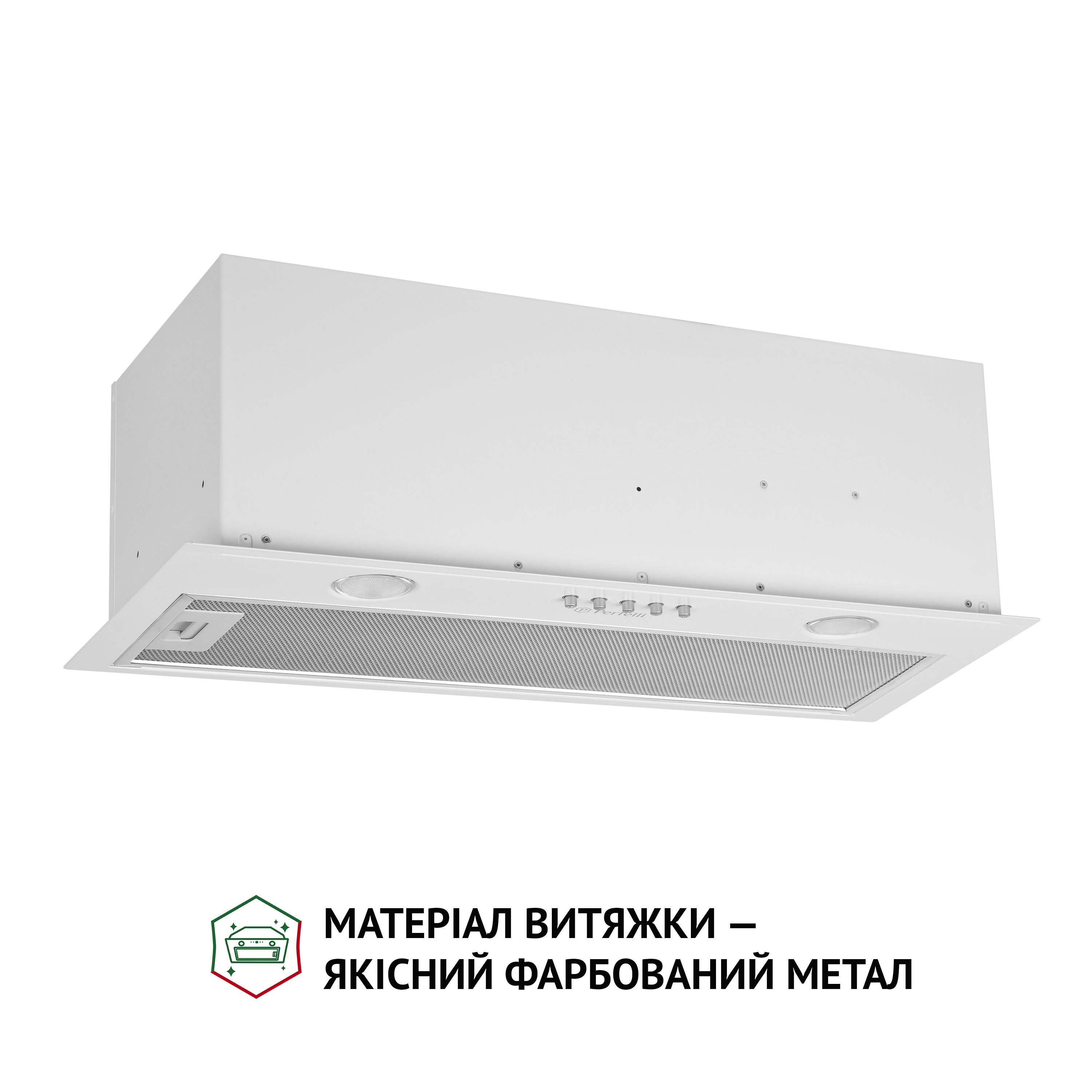Perfelli 5902767151979 - зображення 2 Витяжка повновбудована Perfelli BI 6512 A 1000 W LED - зображення 2